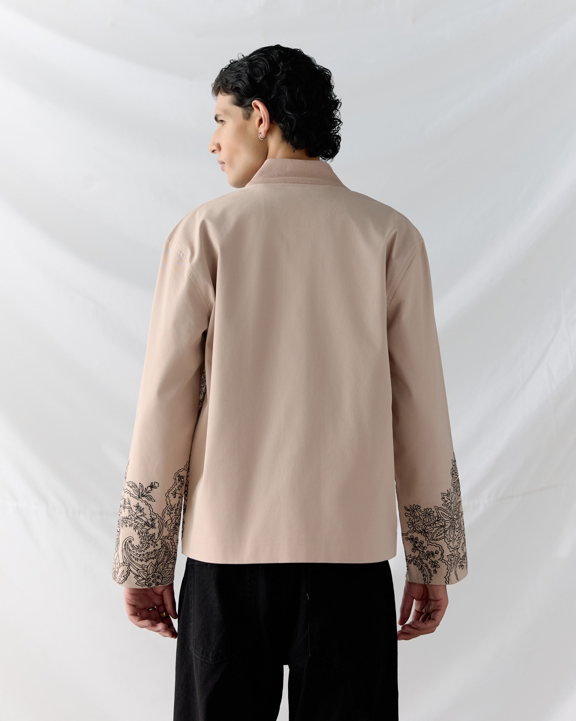 Elysian Bloom Embroidered Jacket