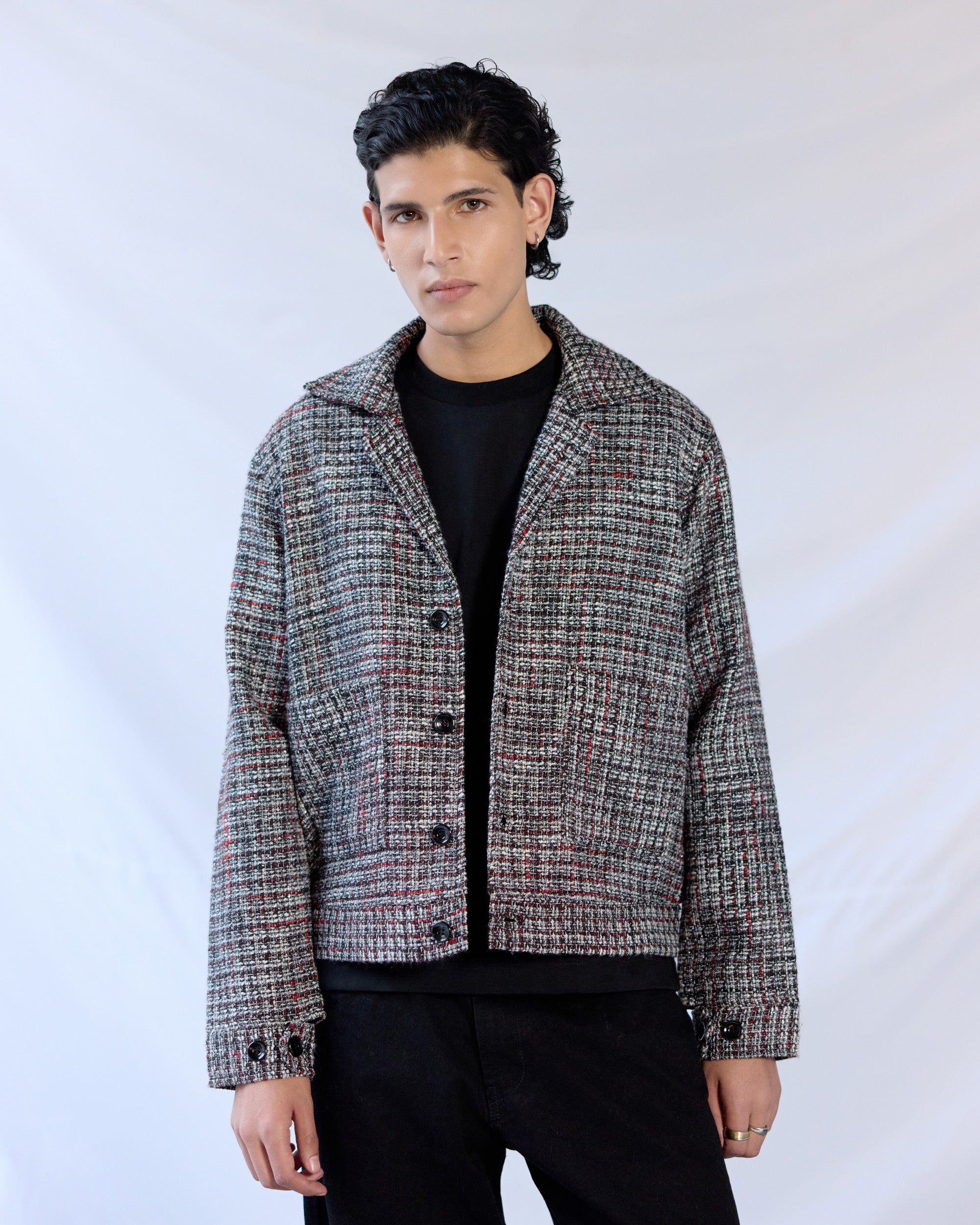 Midnight Jazz Tweed Jacket