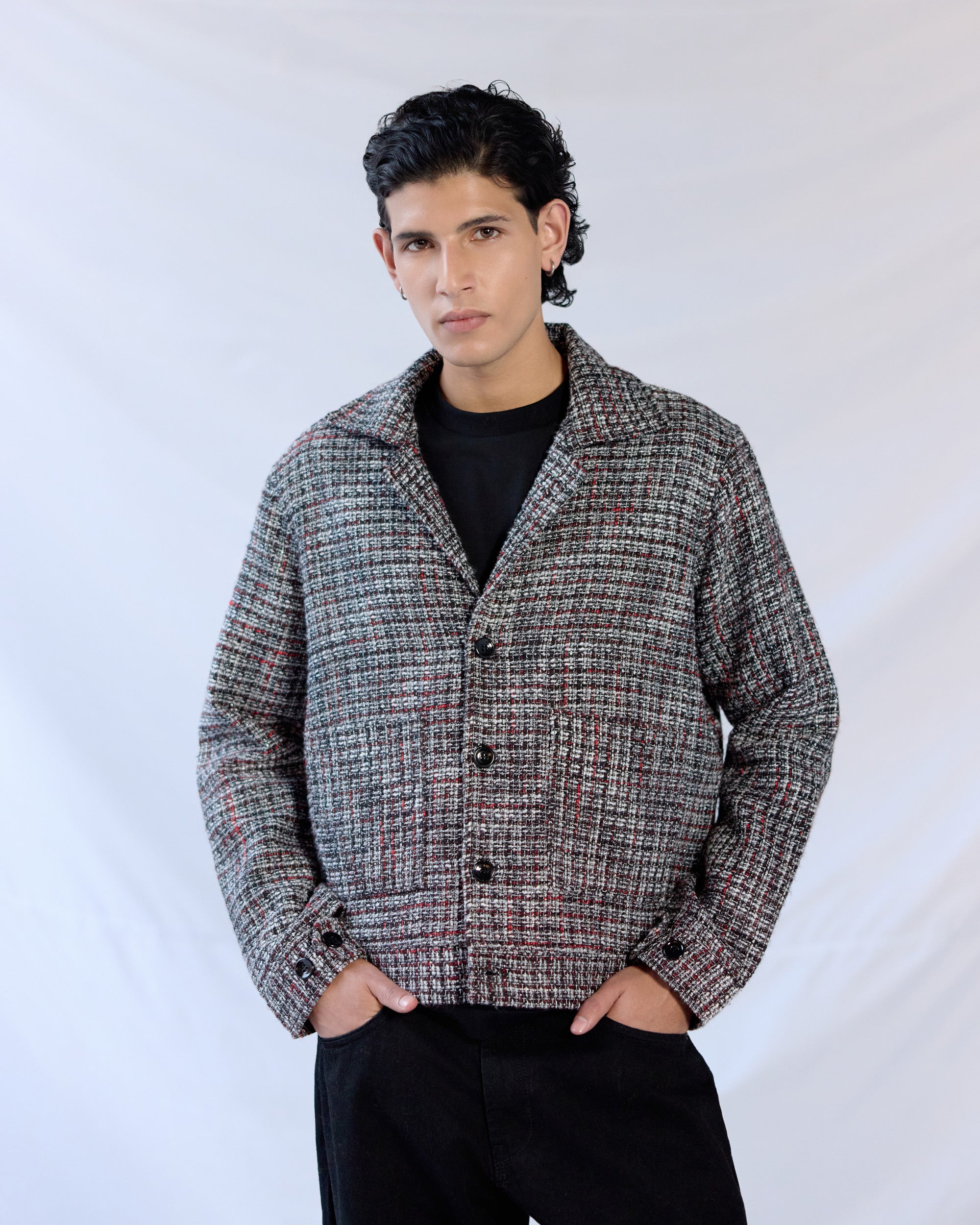 Midnight Jazz Tweed Jacket