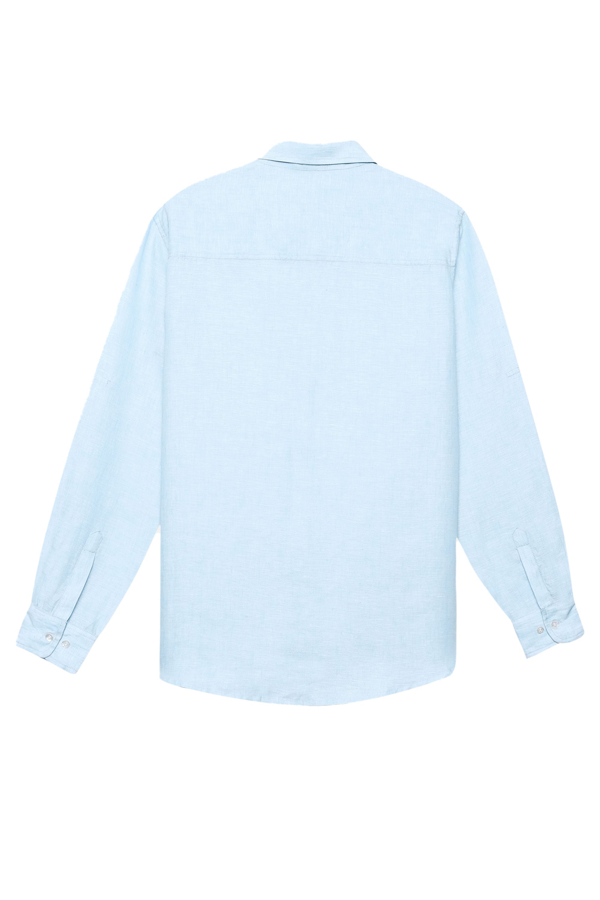 Baby Blue full sleeve linen shirt