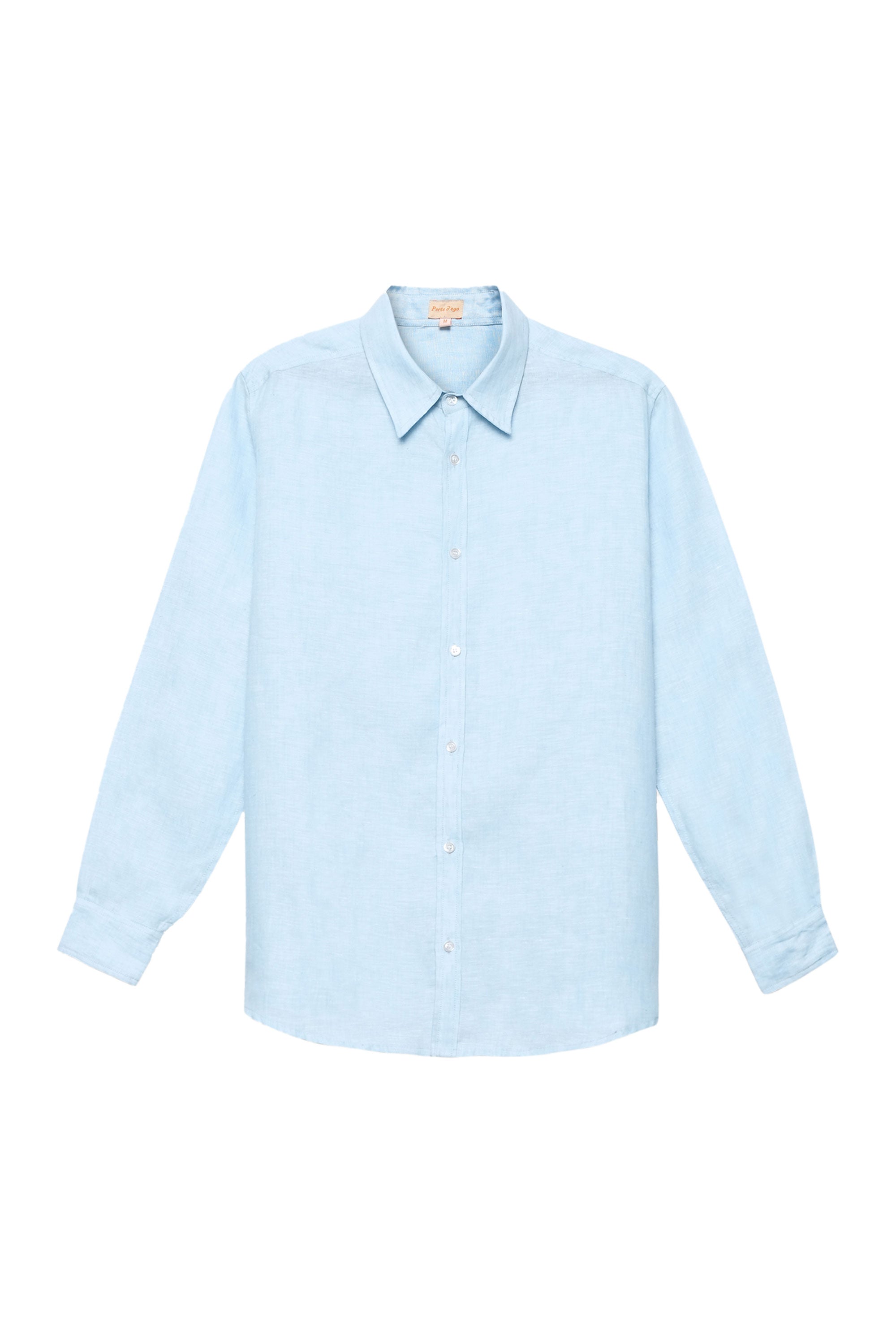 Baby Blue full sleeve linen shirt