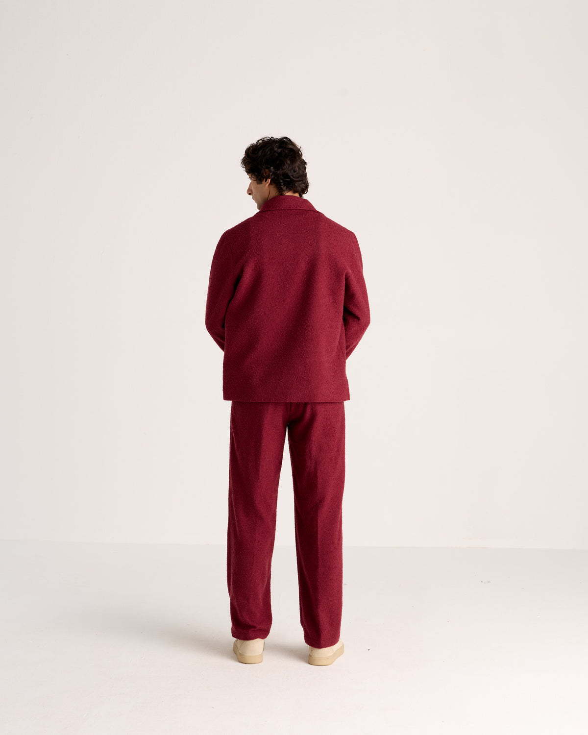 Marigold Embroidered Wool Jacket
