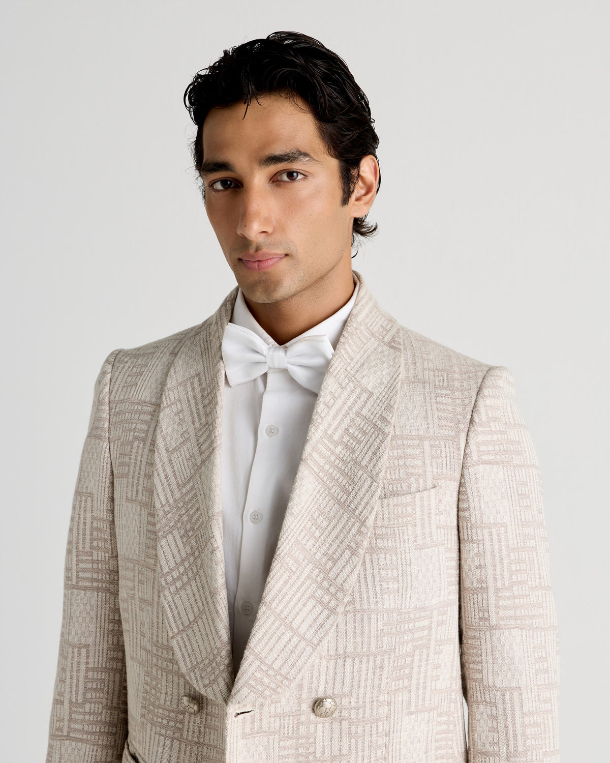 Villa Bianca Double-Breasted Blazer