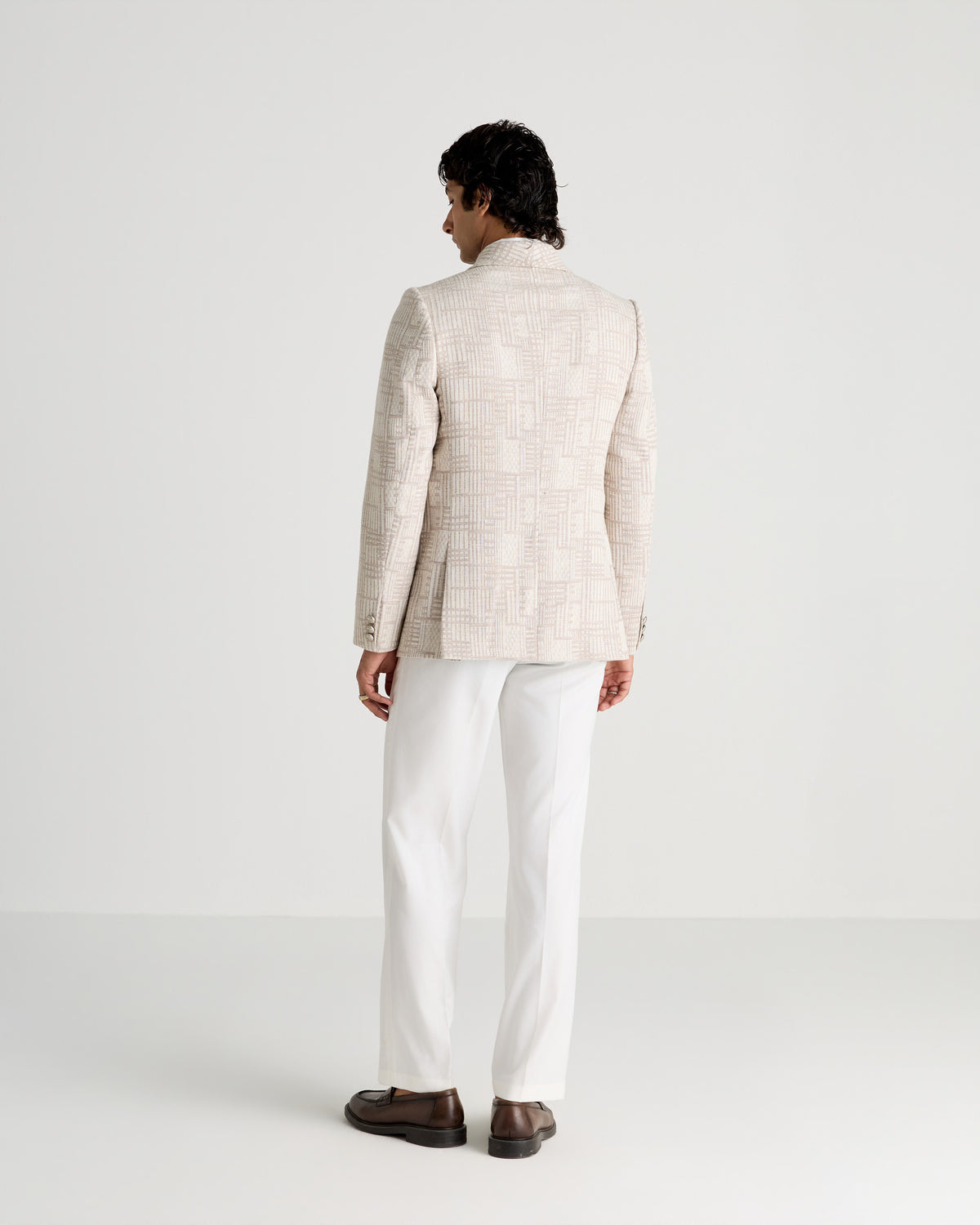 Villa Bianca Double-Breasted Blazer