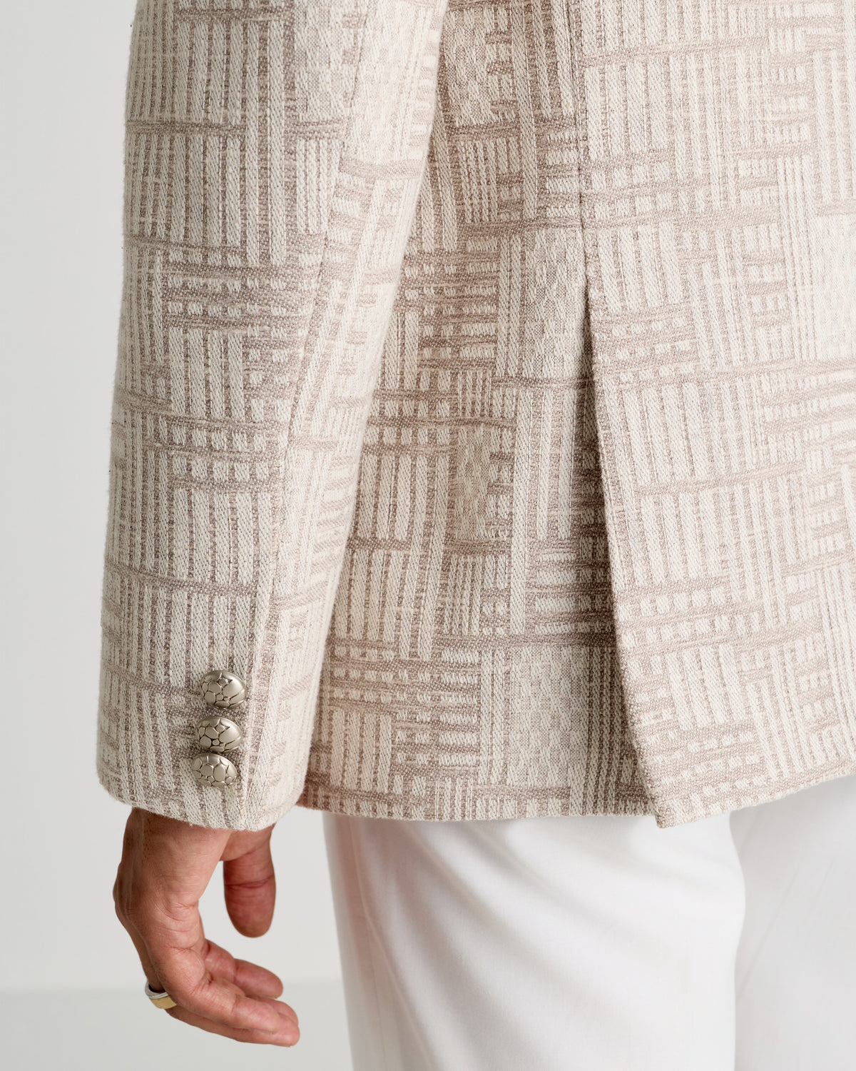 Villa Bianca Double-Breasted Blazer