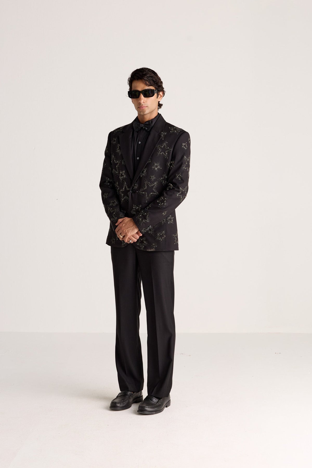 "Showstopper" Hand-Embroidered Blazer