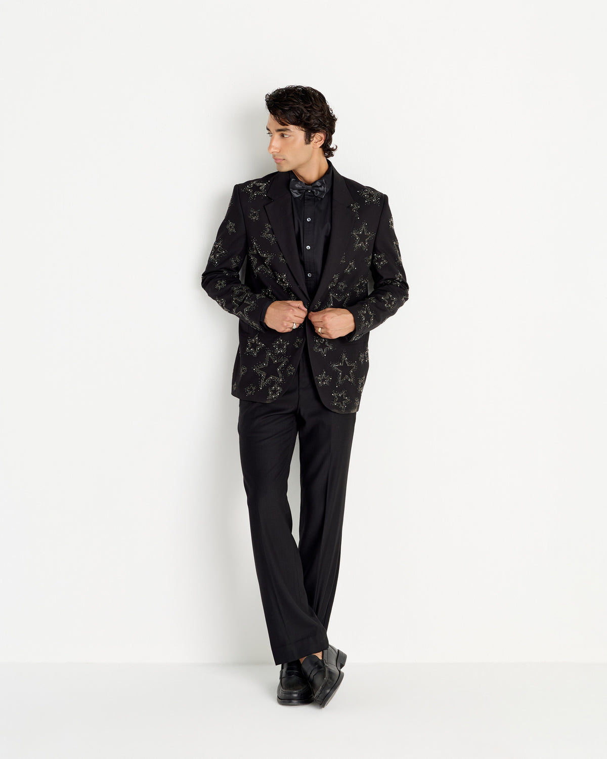 "Showstopper" Hand-Embroidered Blazer