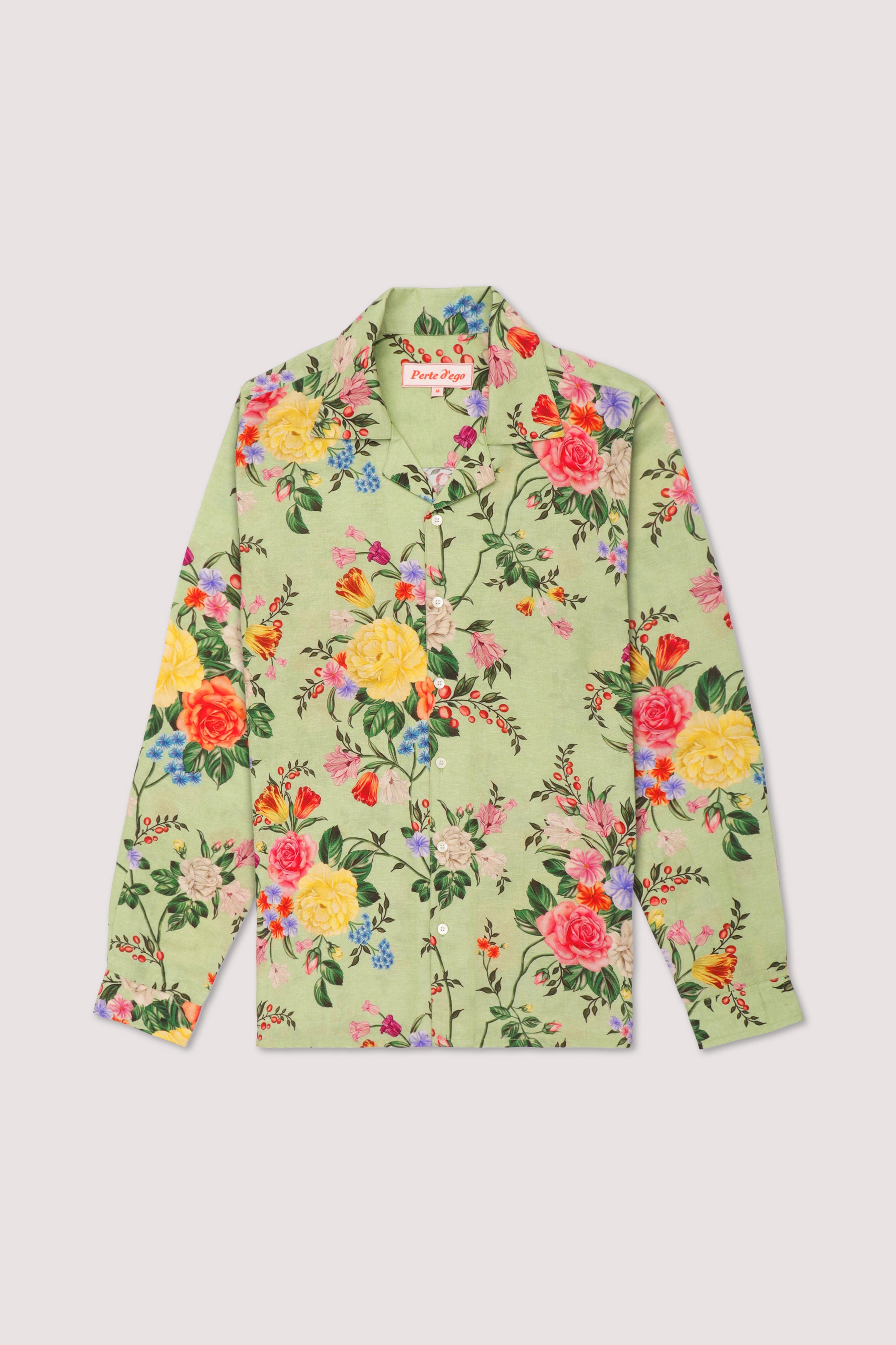 Vintage victorian floral shirt- Full sleeves