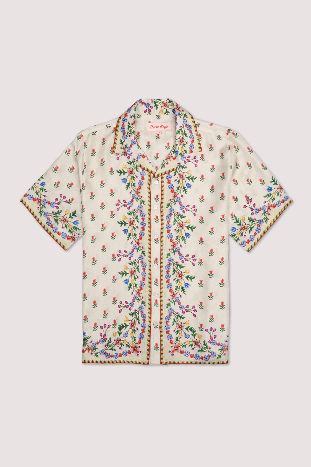 mame kurogouchi silk pedicel shirt 花柄
