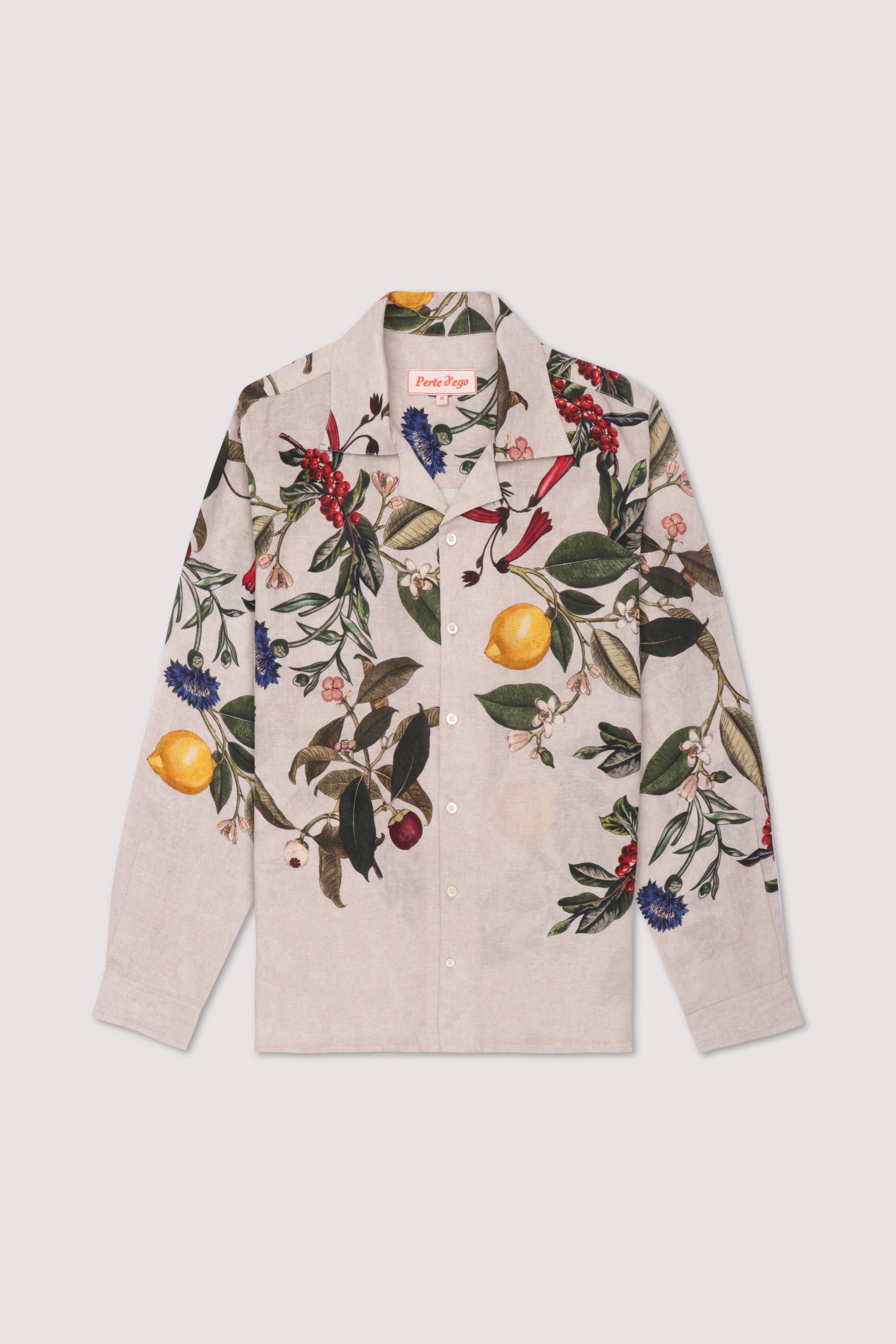 "Le Lemon" linen shirt