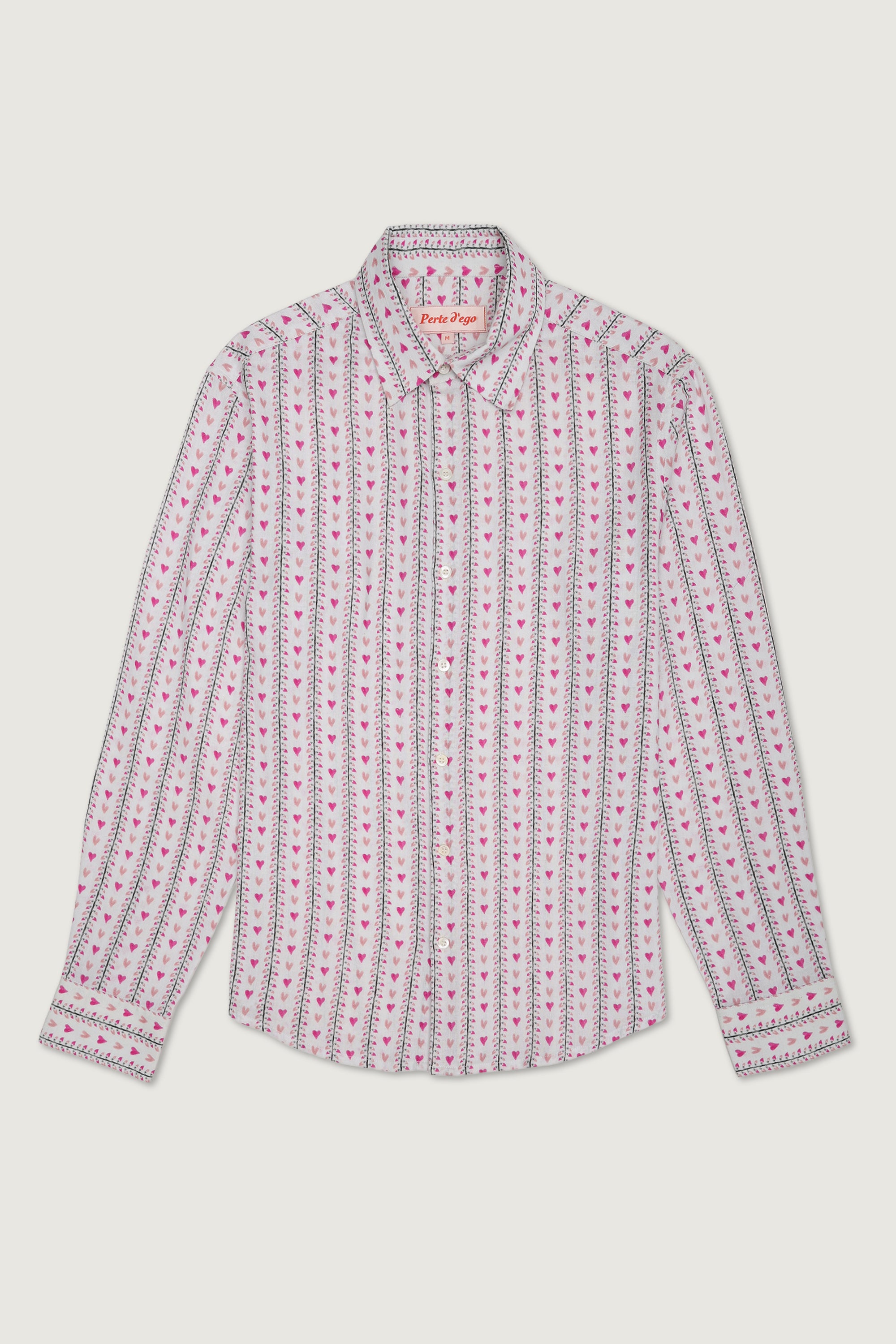"Love stripes" evening shirt