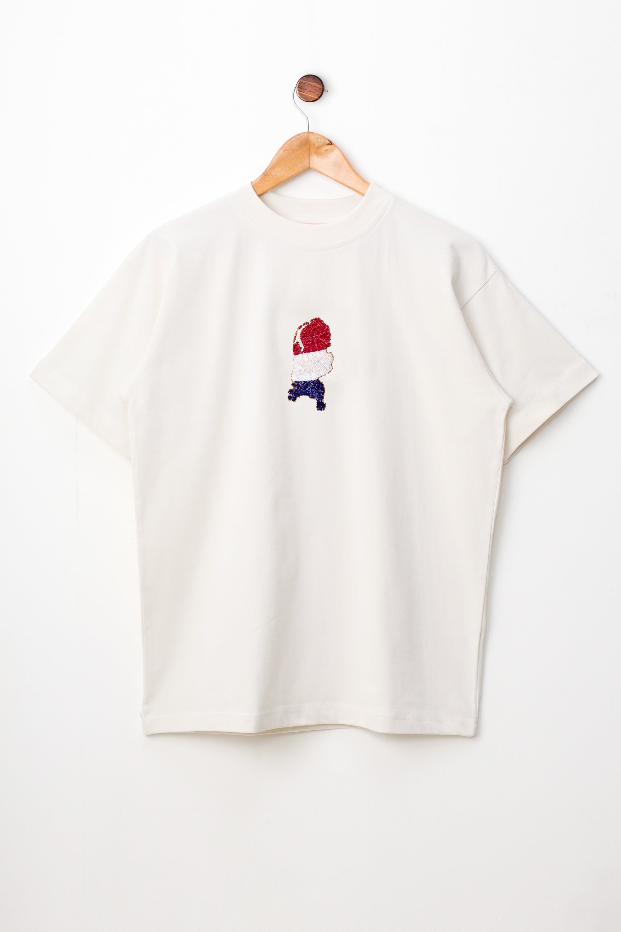 "Le Netherlands 2026" hand embroidered T-Shirt