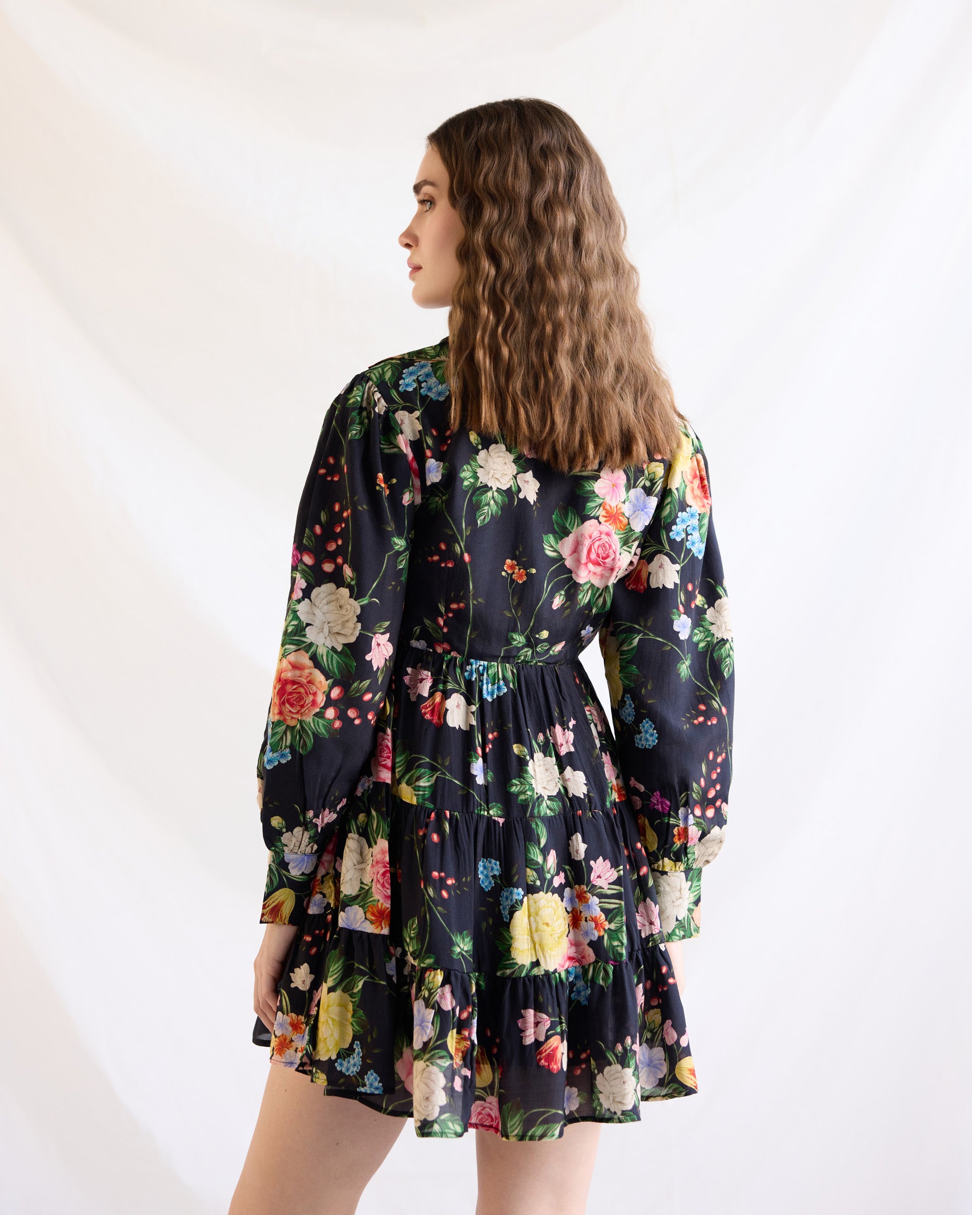Vintage victorian knot dress