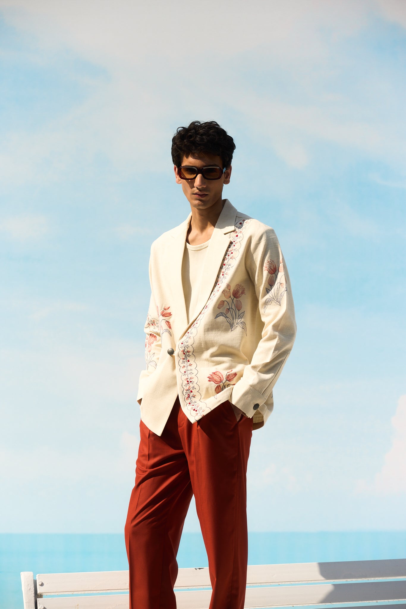 Formal pants- Rust Orange