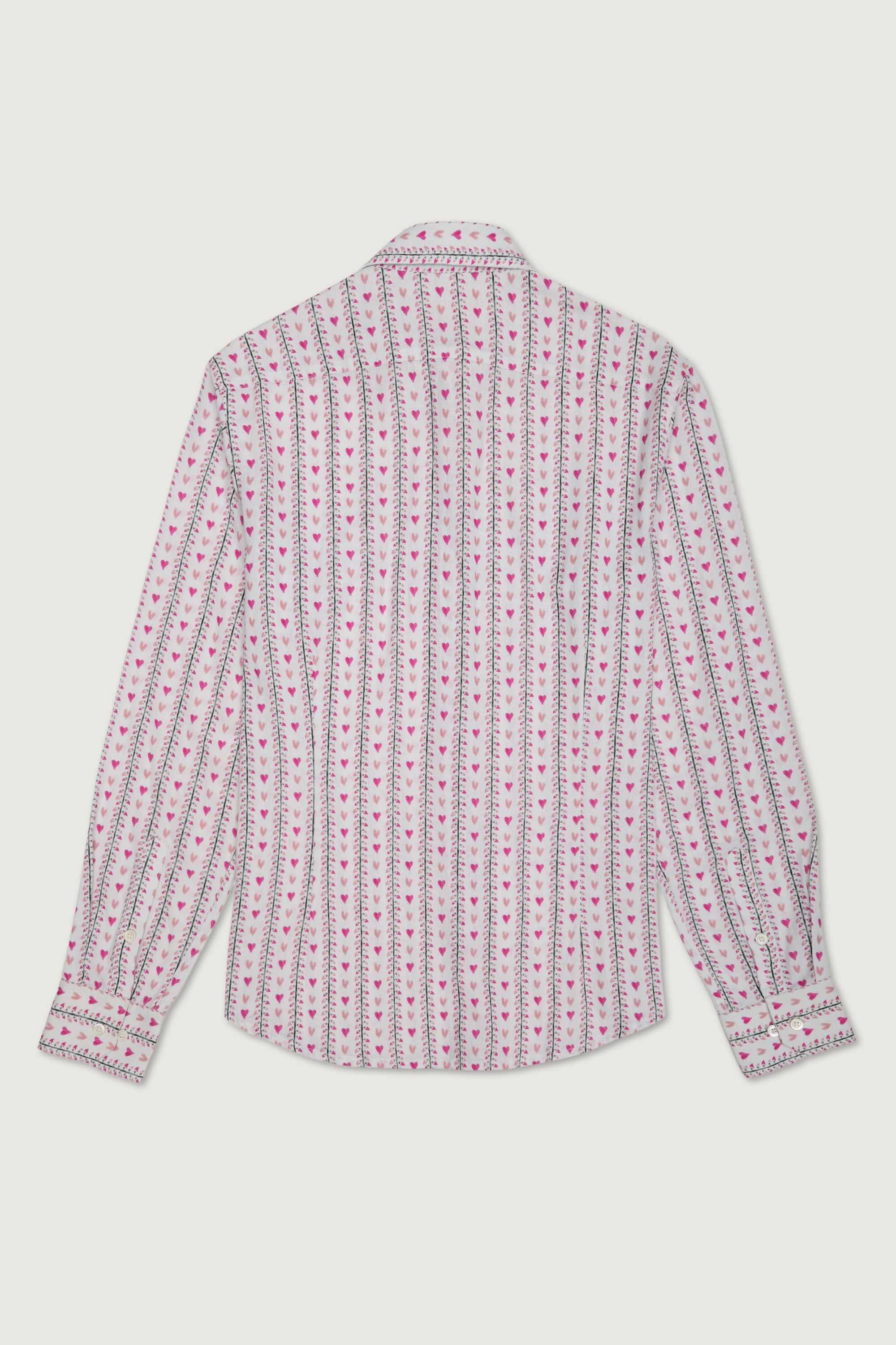 "Love stripes" evening shirt