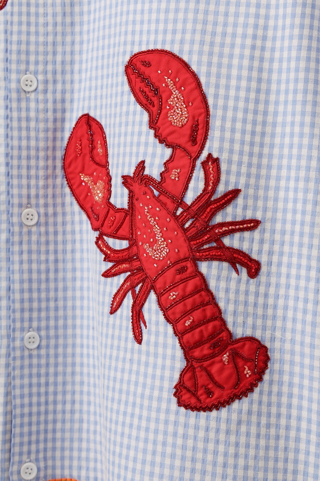 "Le Maine" hand embroidered Shirt