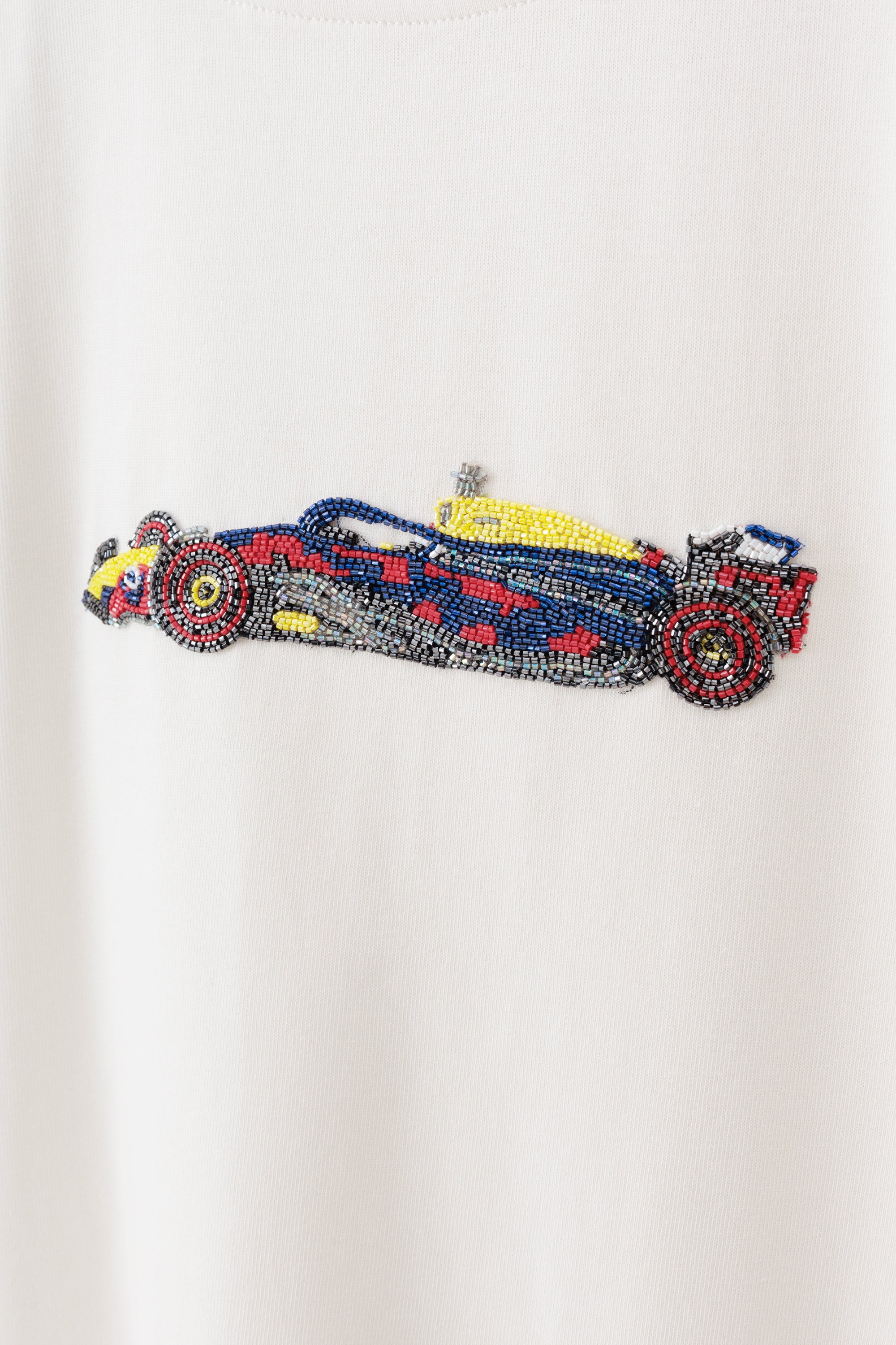 "Grand Prix" hand embroidered T-Shirt