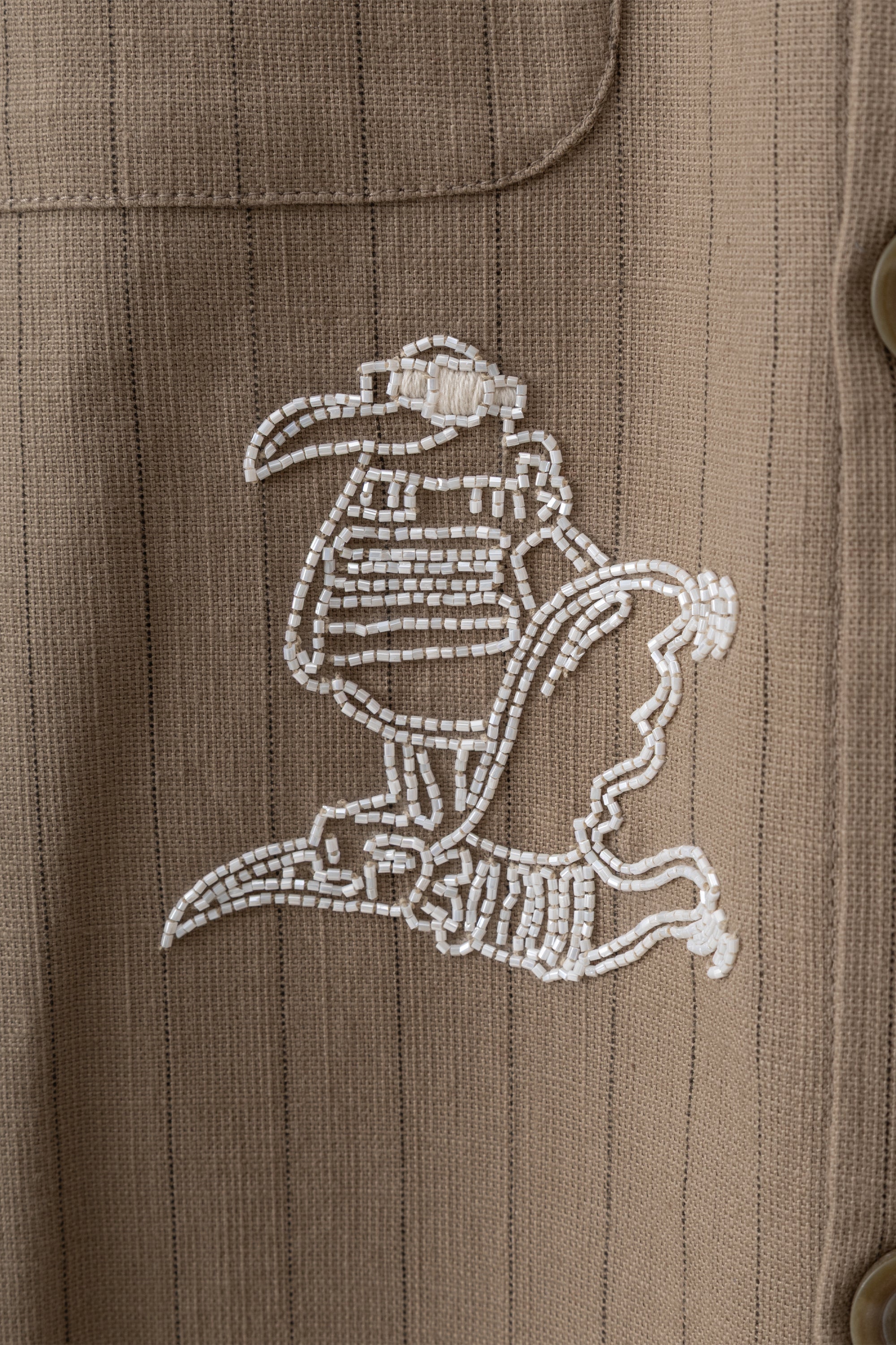 Marina hand embroidered Chore Jacket