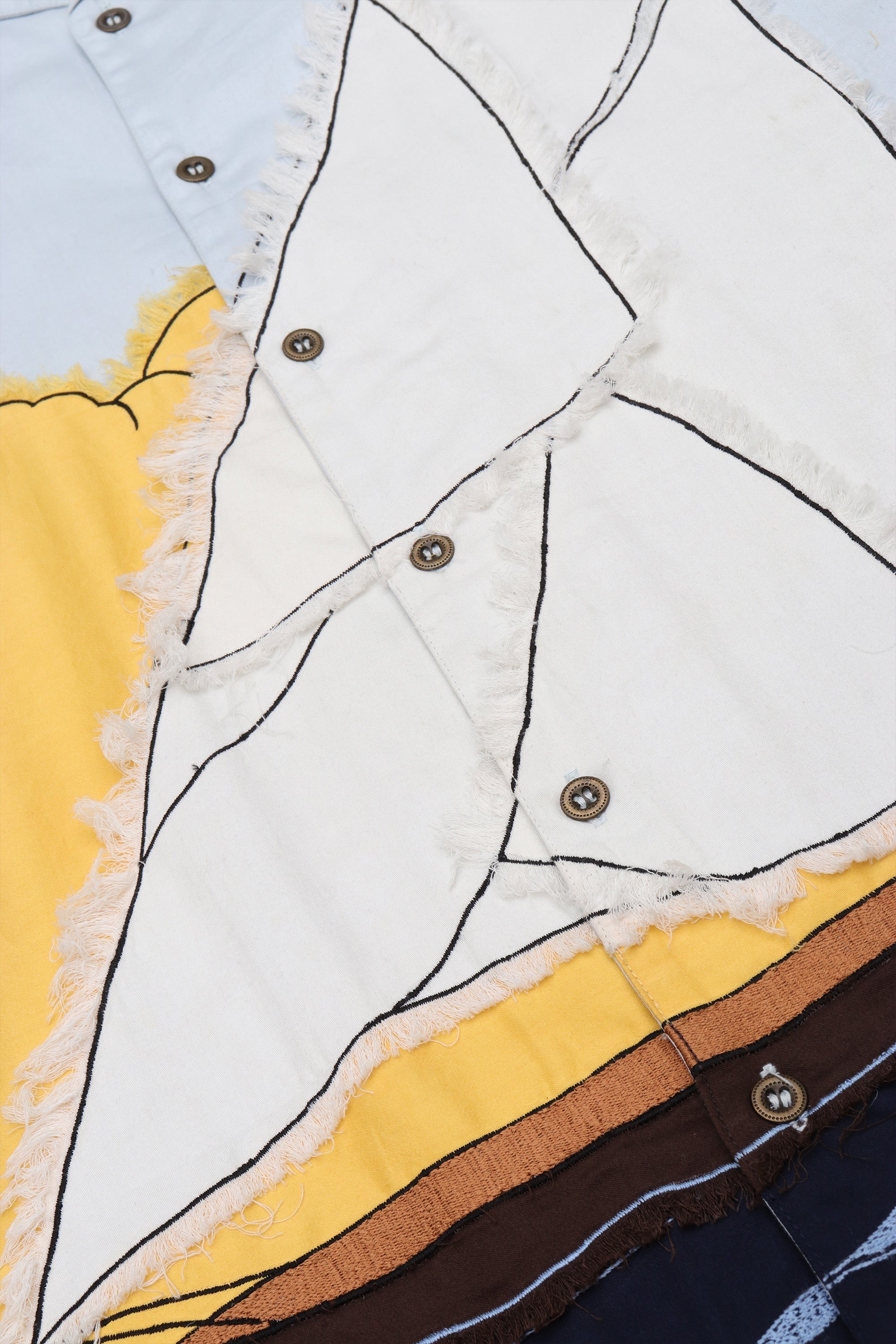 “Sailboat” appliqué shirt