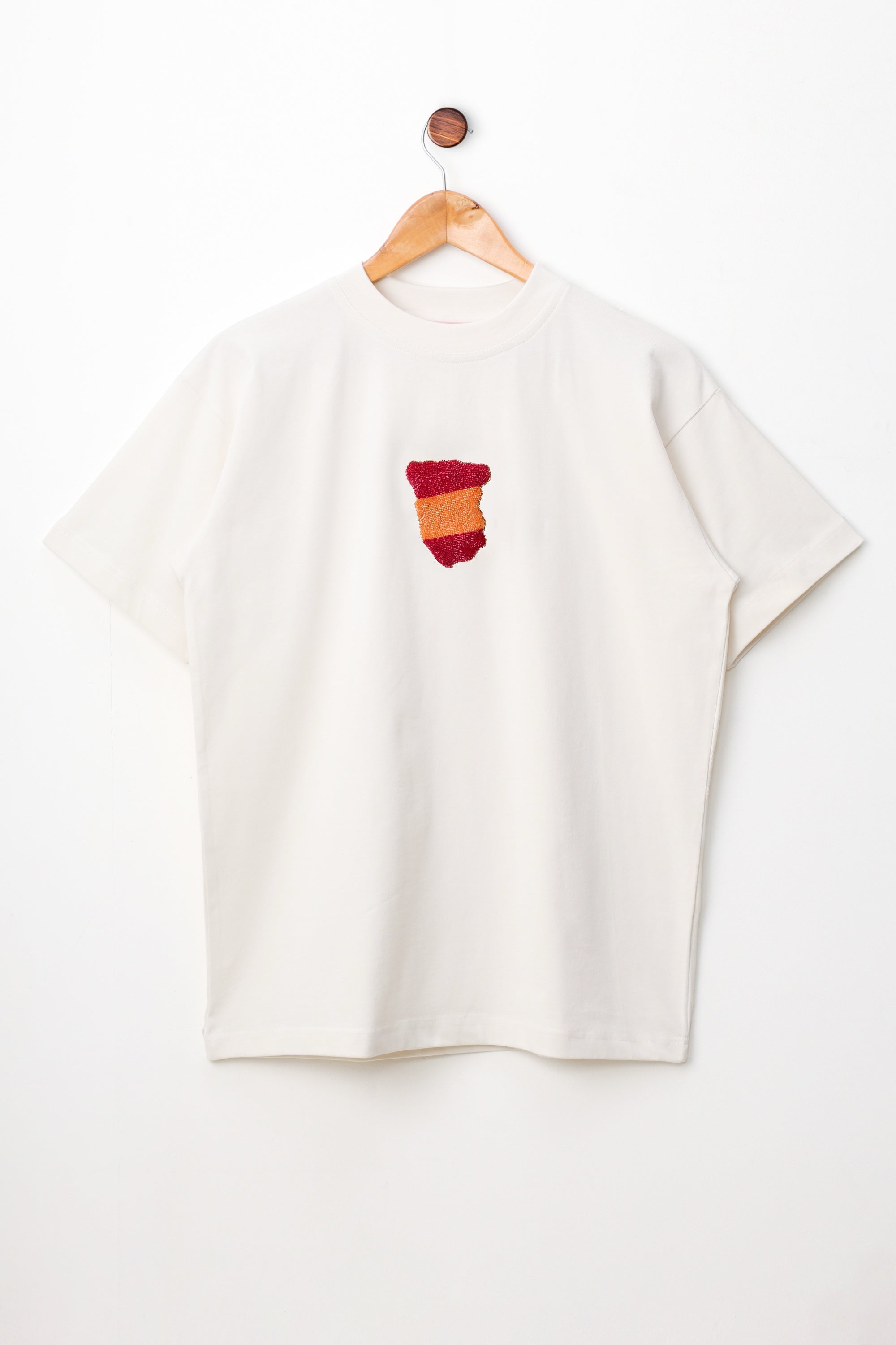 "Le Spain 2026" hand embroidered T-Shirt