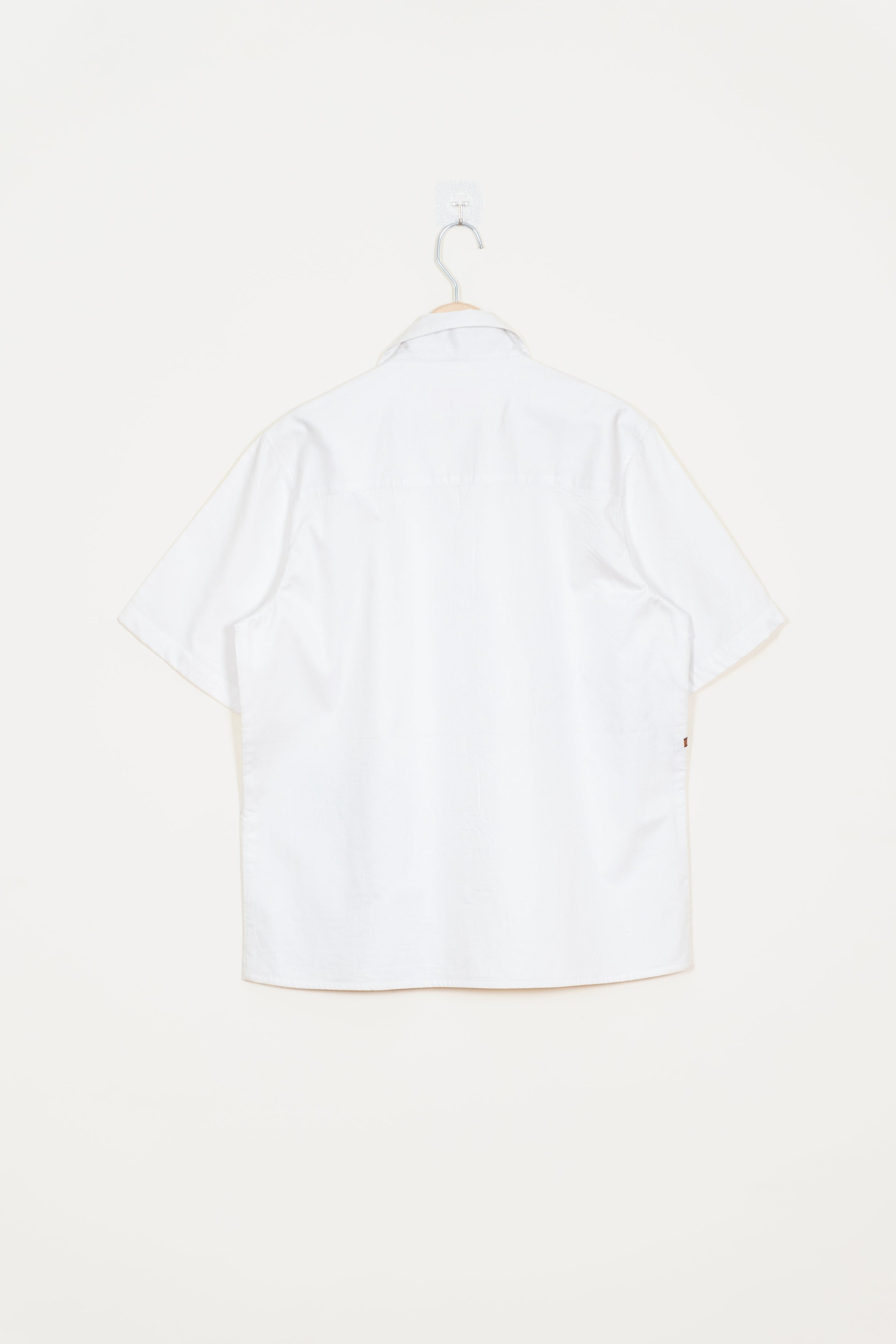 "Heron & Song" hand embroidered shirt