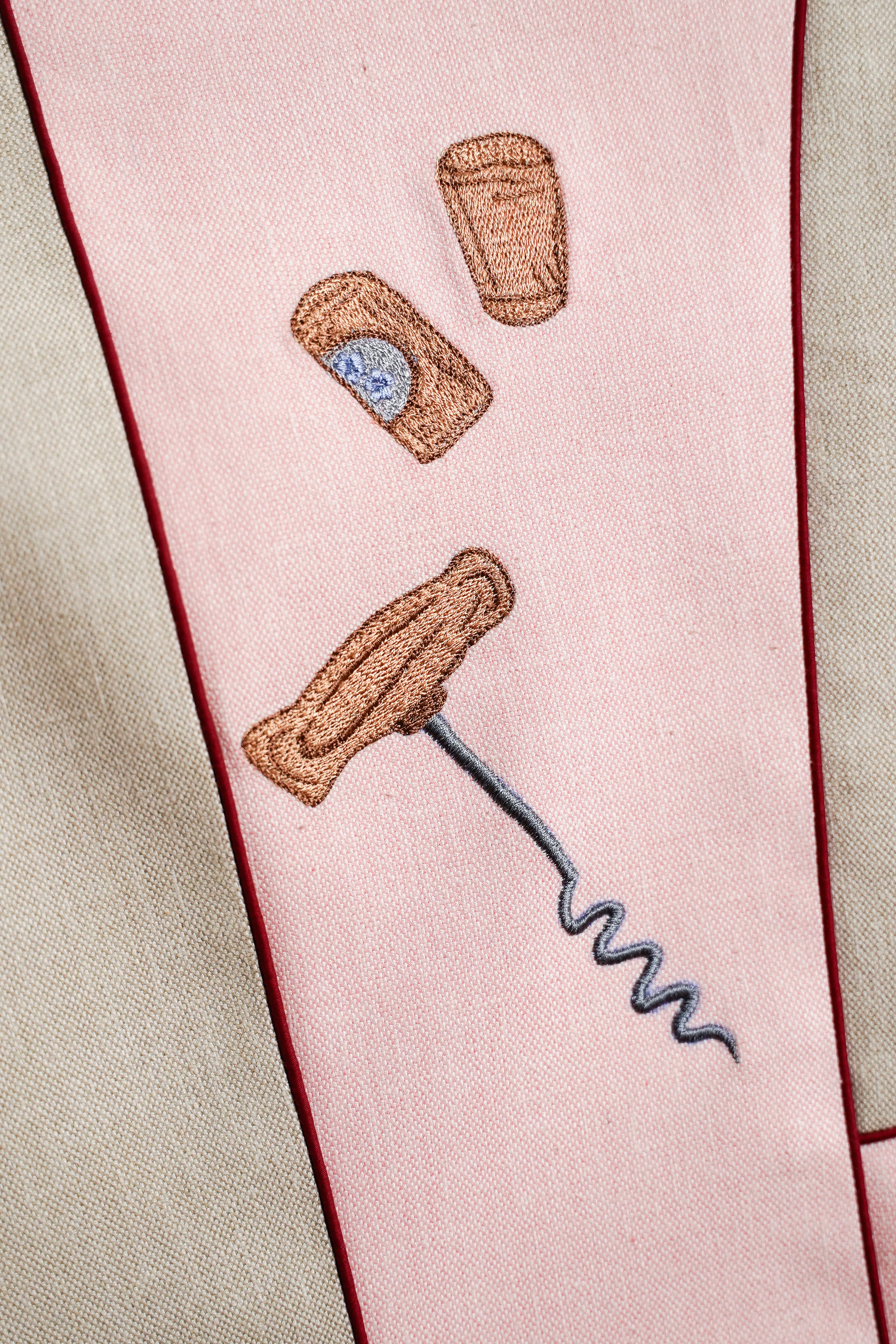 “Le Château” hand embroidered blazer