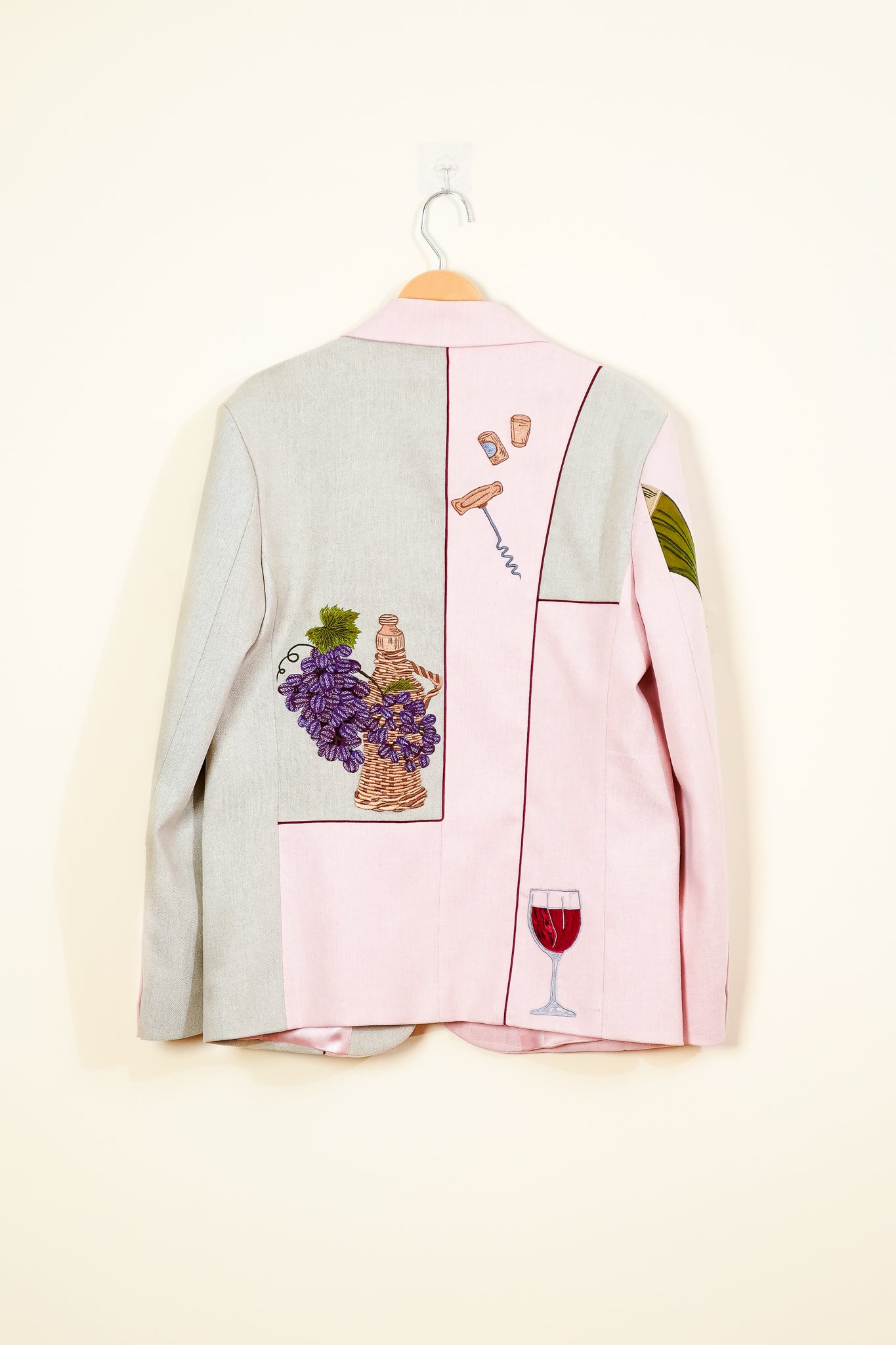 “Le Château” hand embroidered blazer