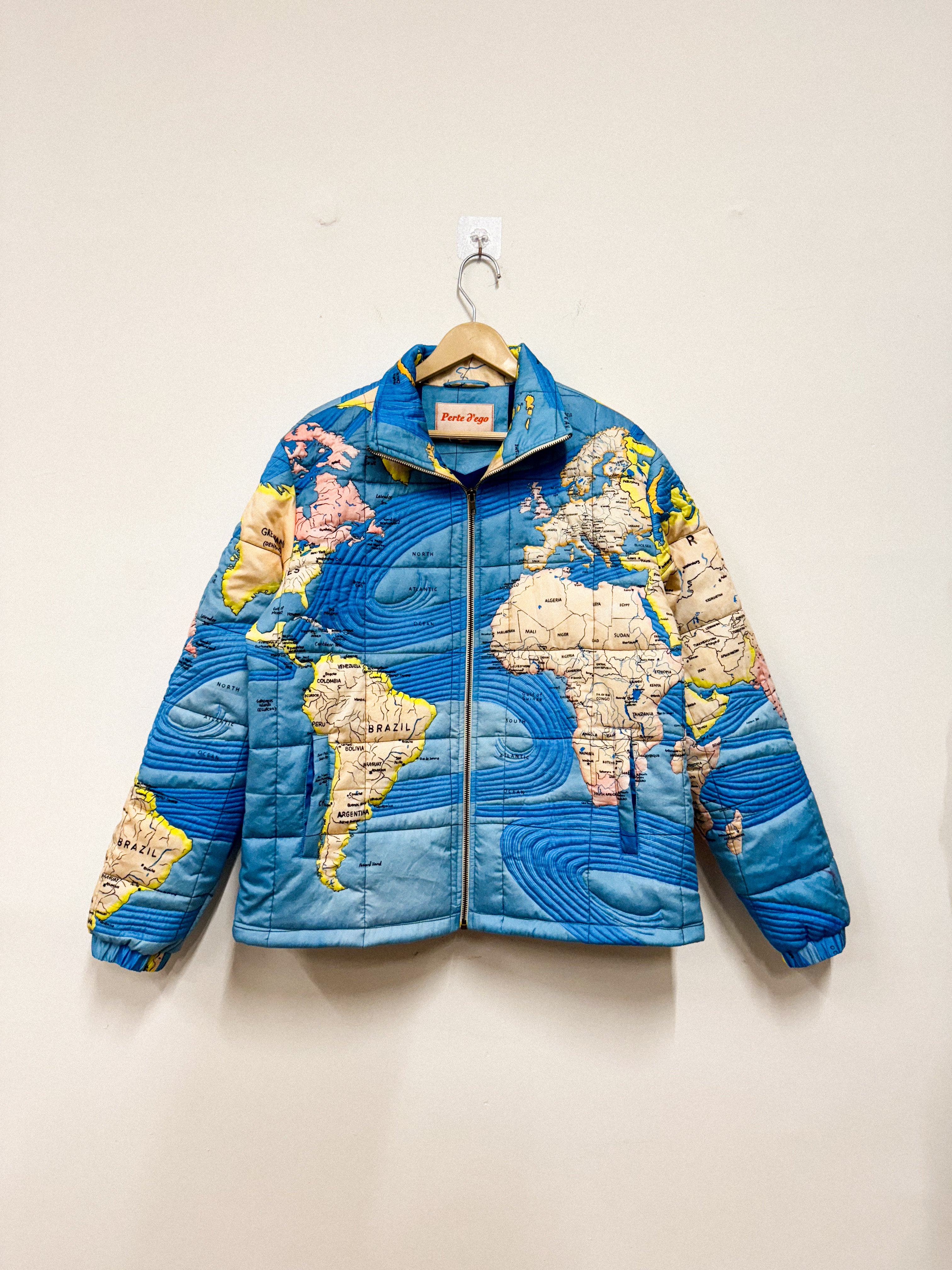 "Globe Trotter" quilted jacket