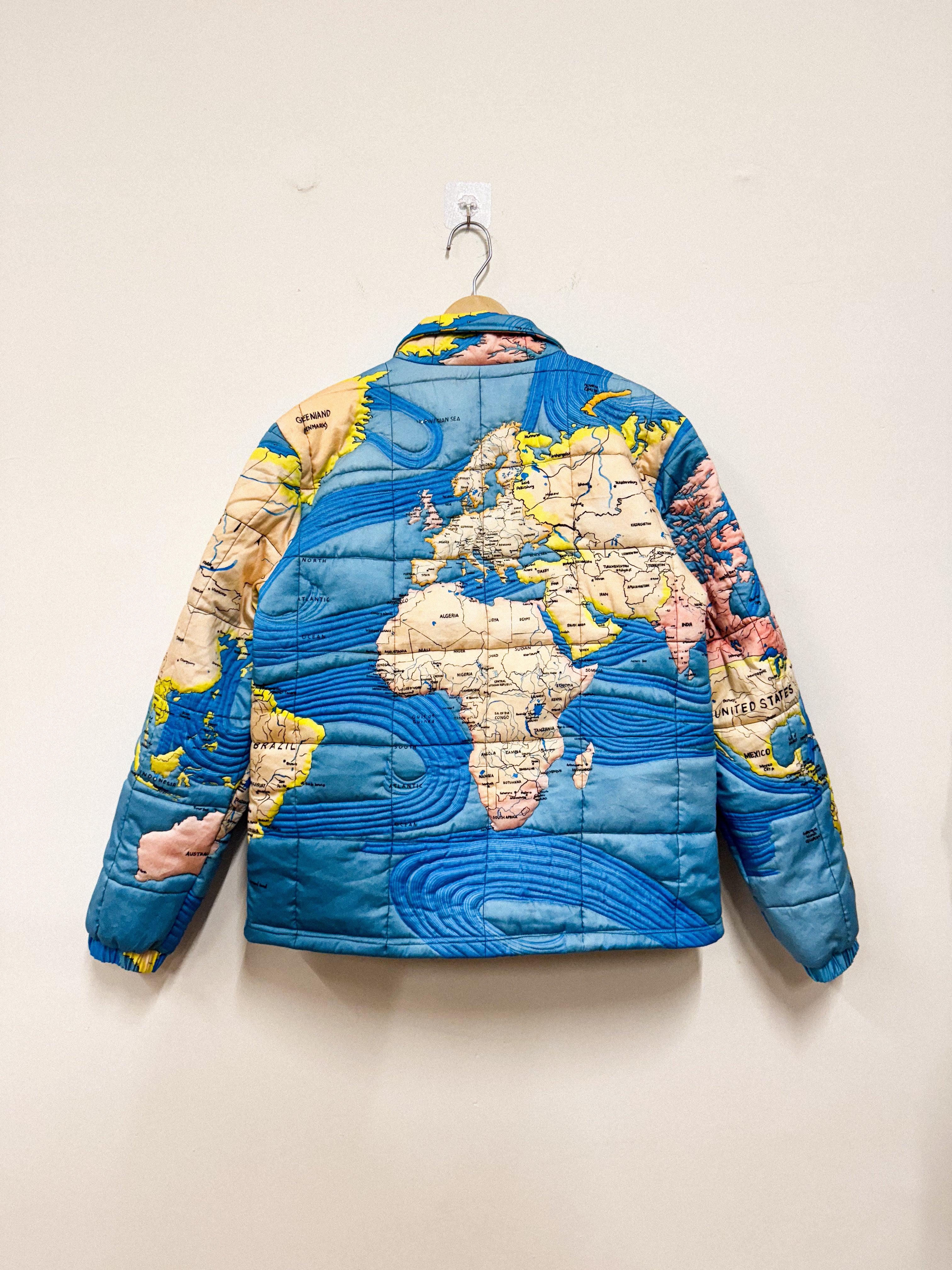 "Globe Trotter" quilted jacket