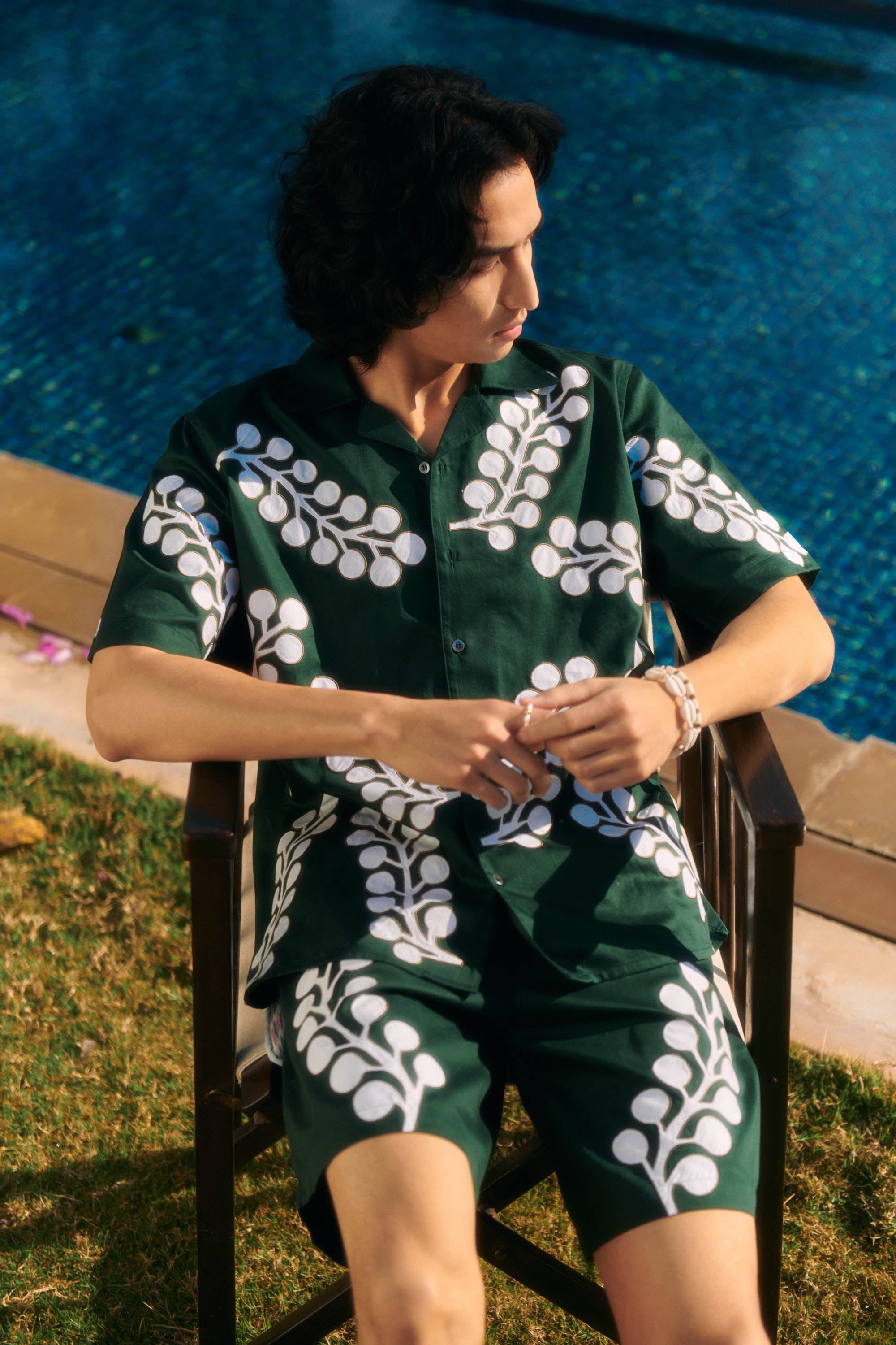 Mykonos Appliqué shirt