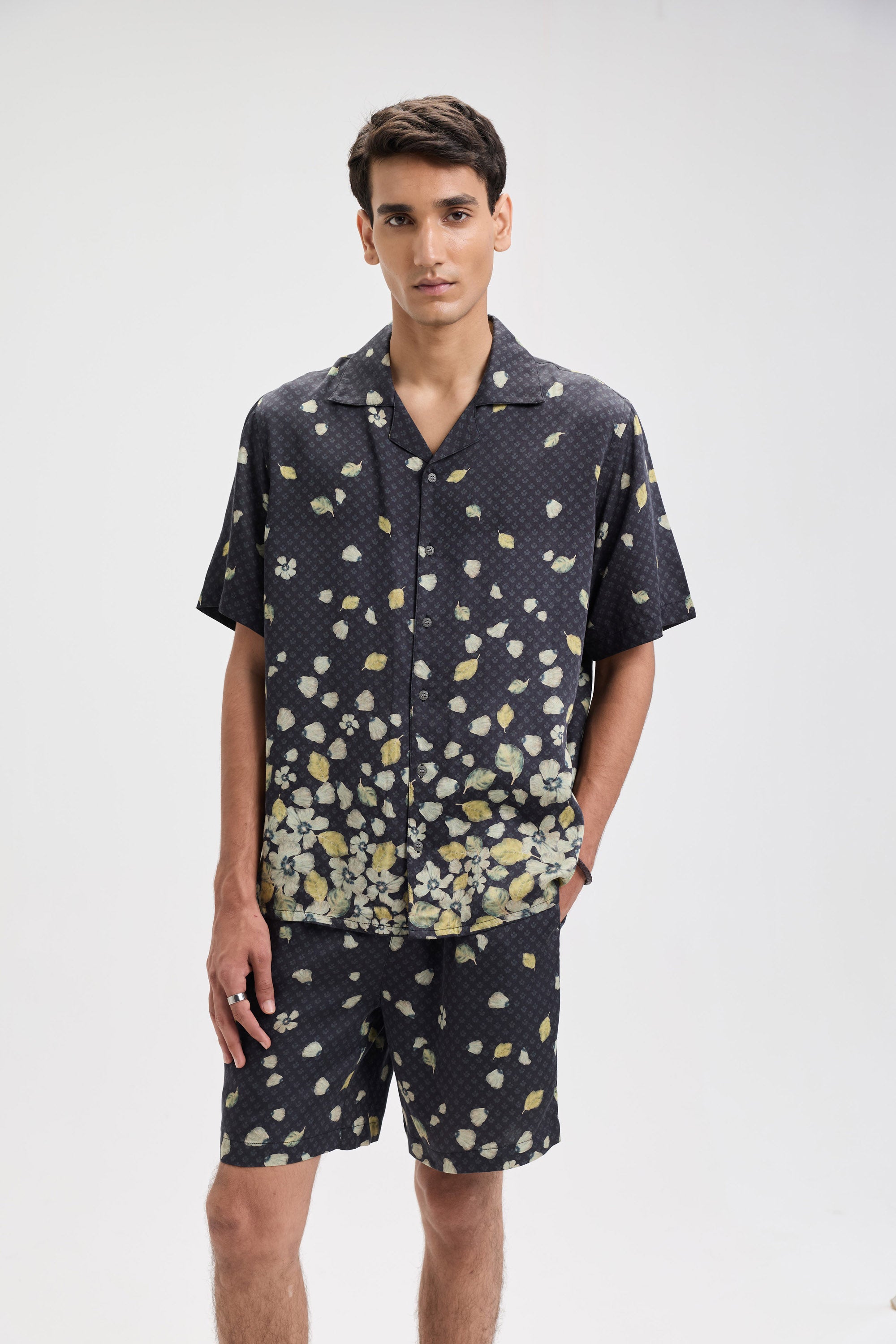 Botanical summer shorts