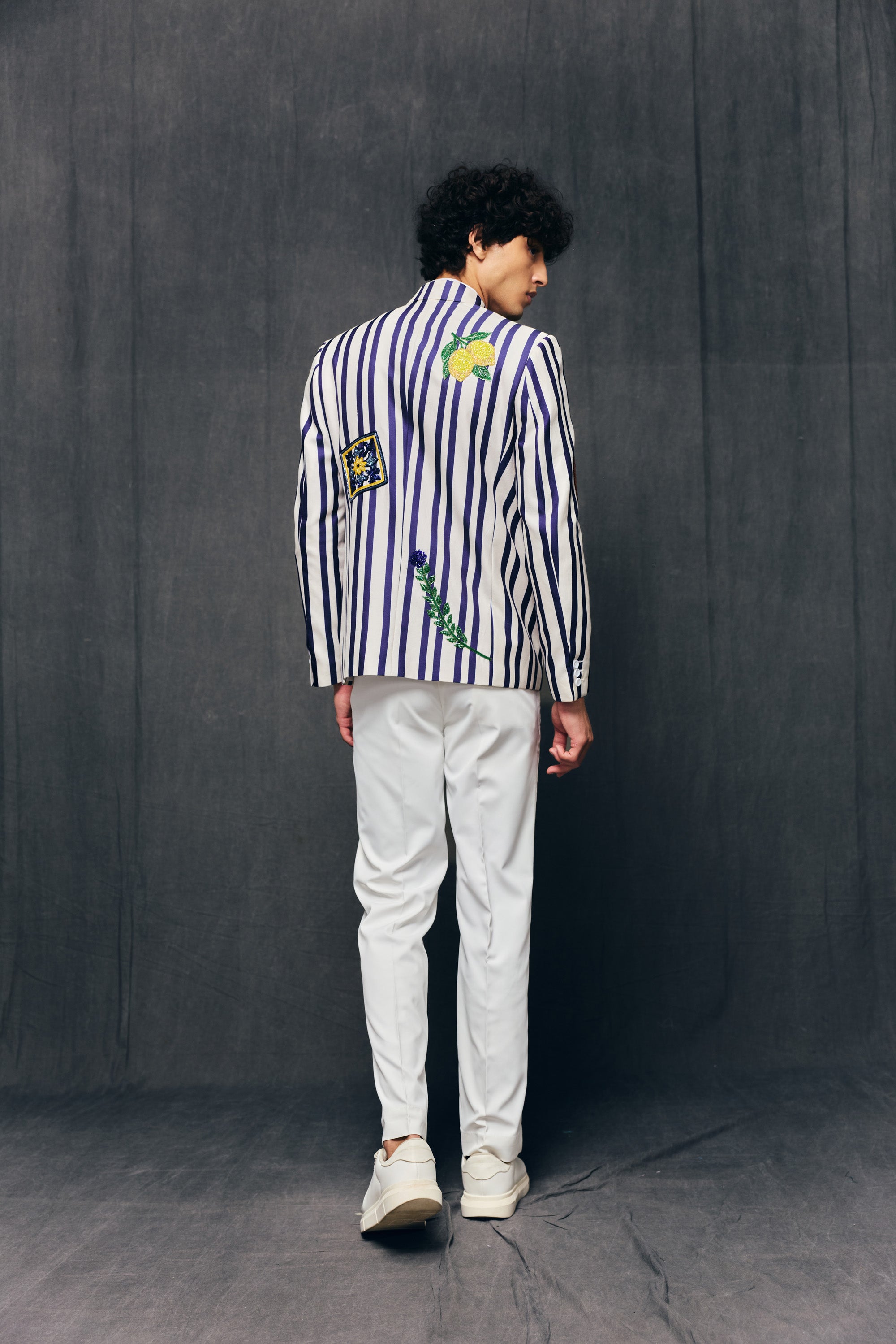 Dolce Vita hand embroidered blazer