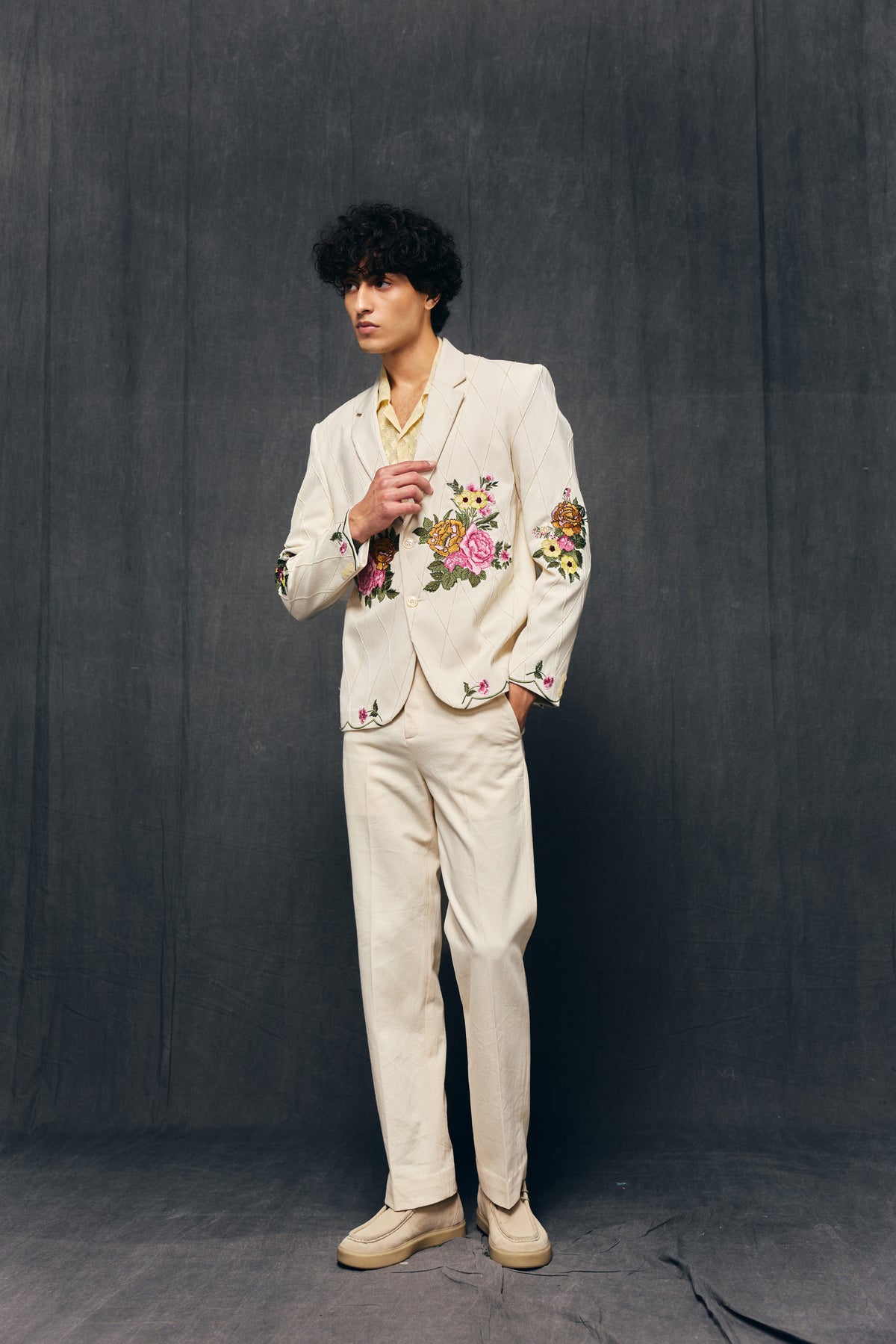 ivory dress pants 