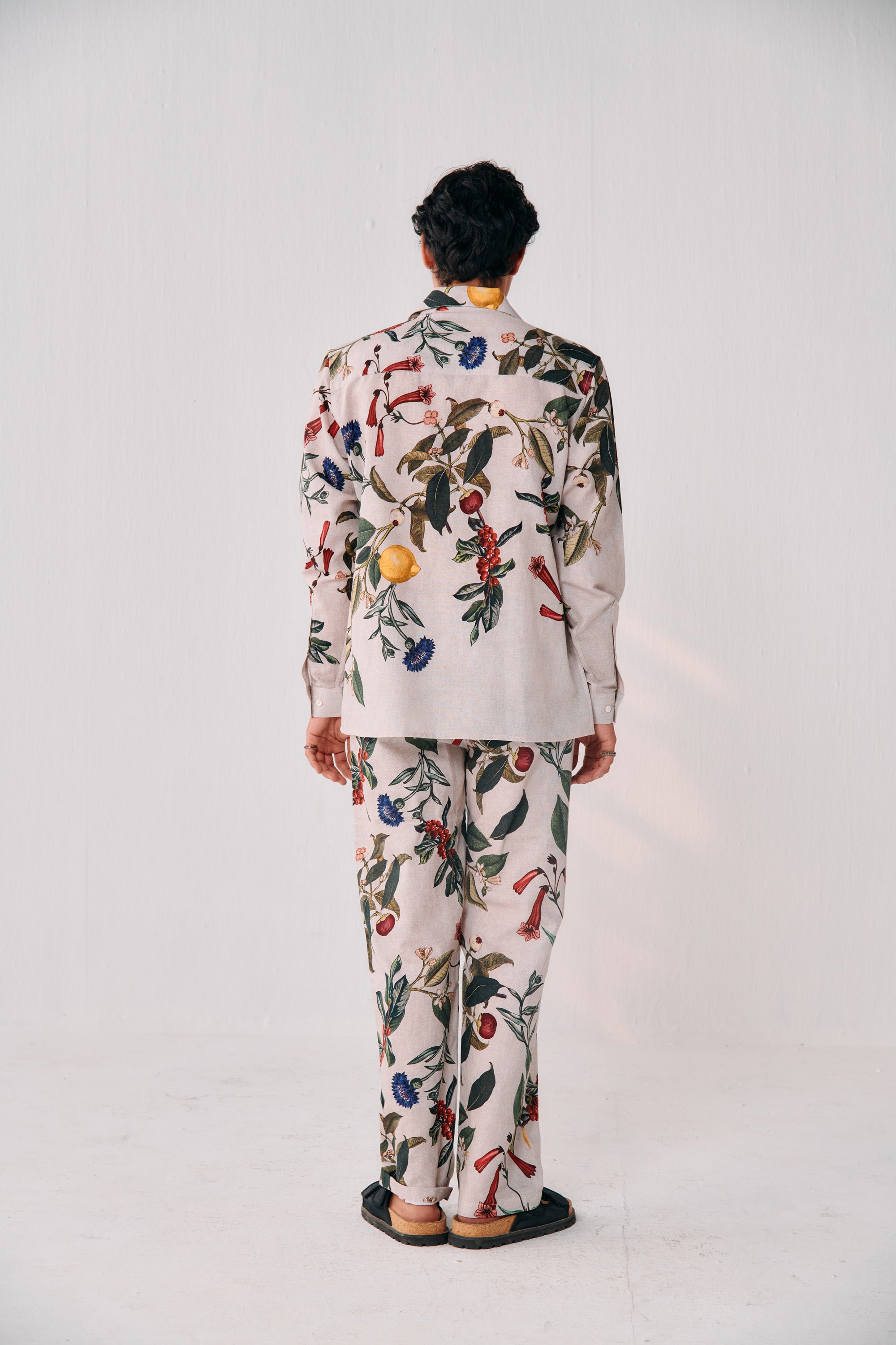 "Le Lemon" linen shirt