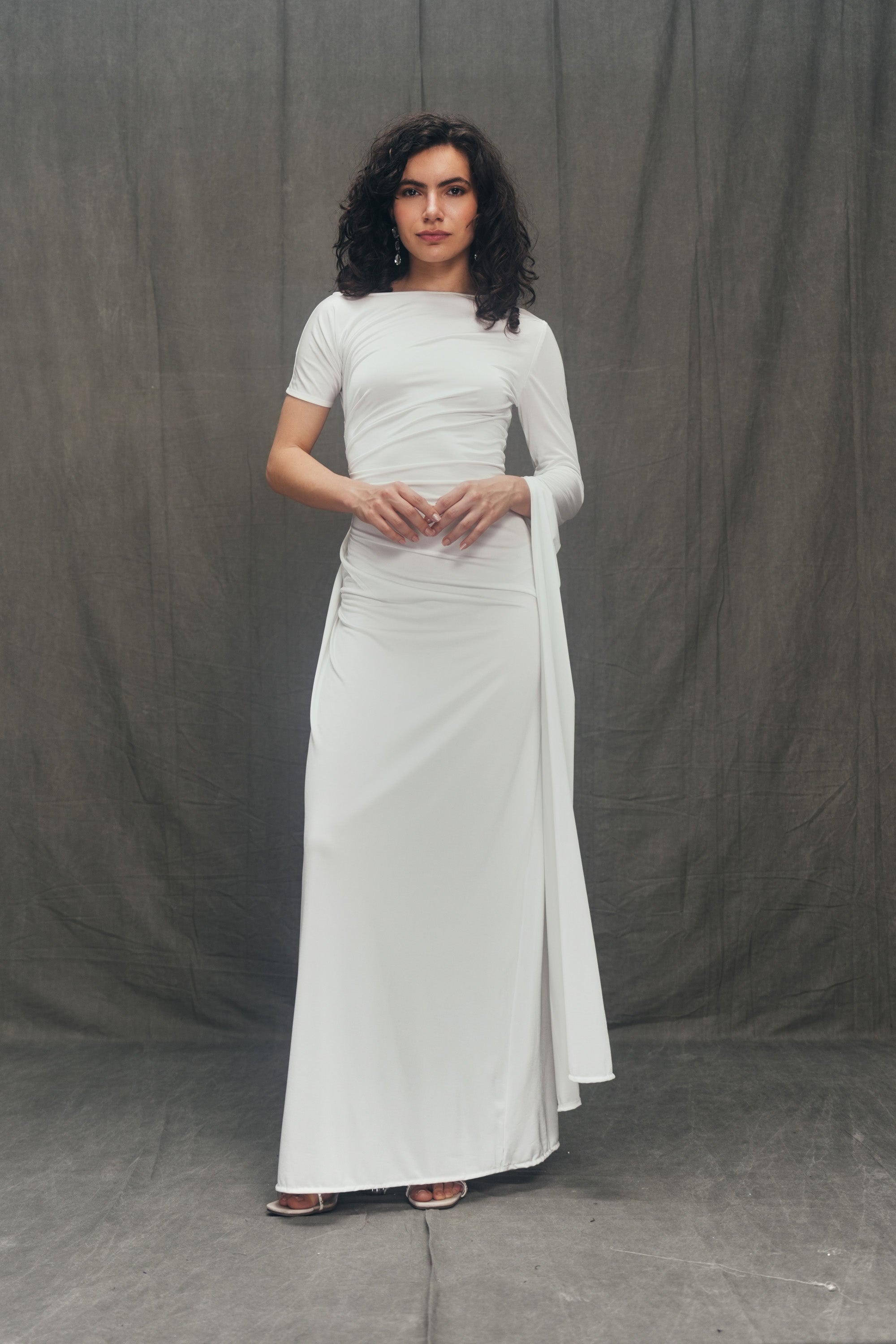 Evara Drape Gown