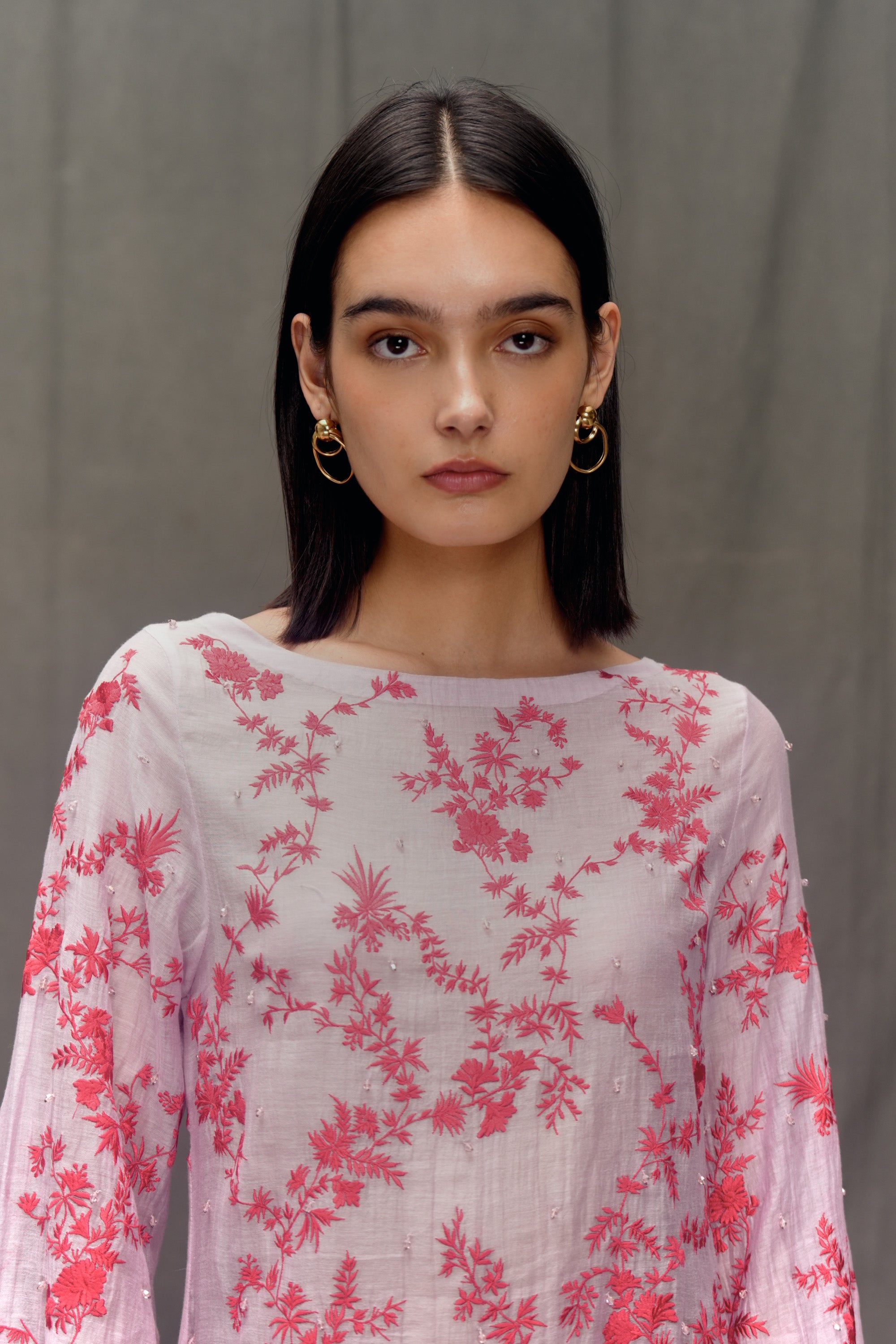 Alina hand embroidered kaftan