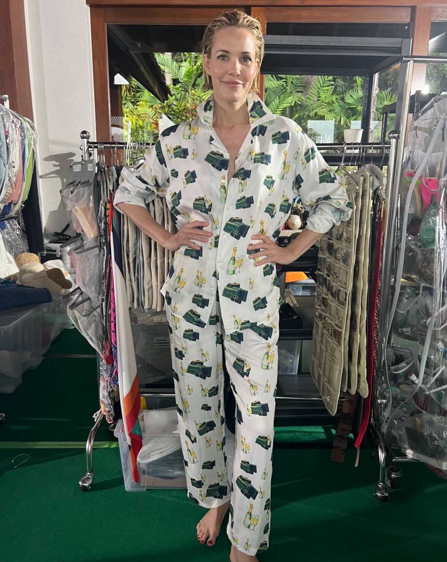 Amalfi illustrations full sleeve shirt