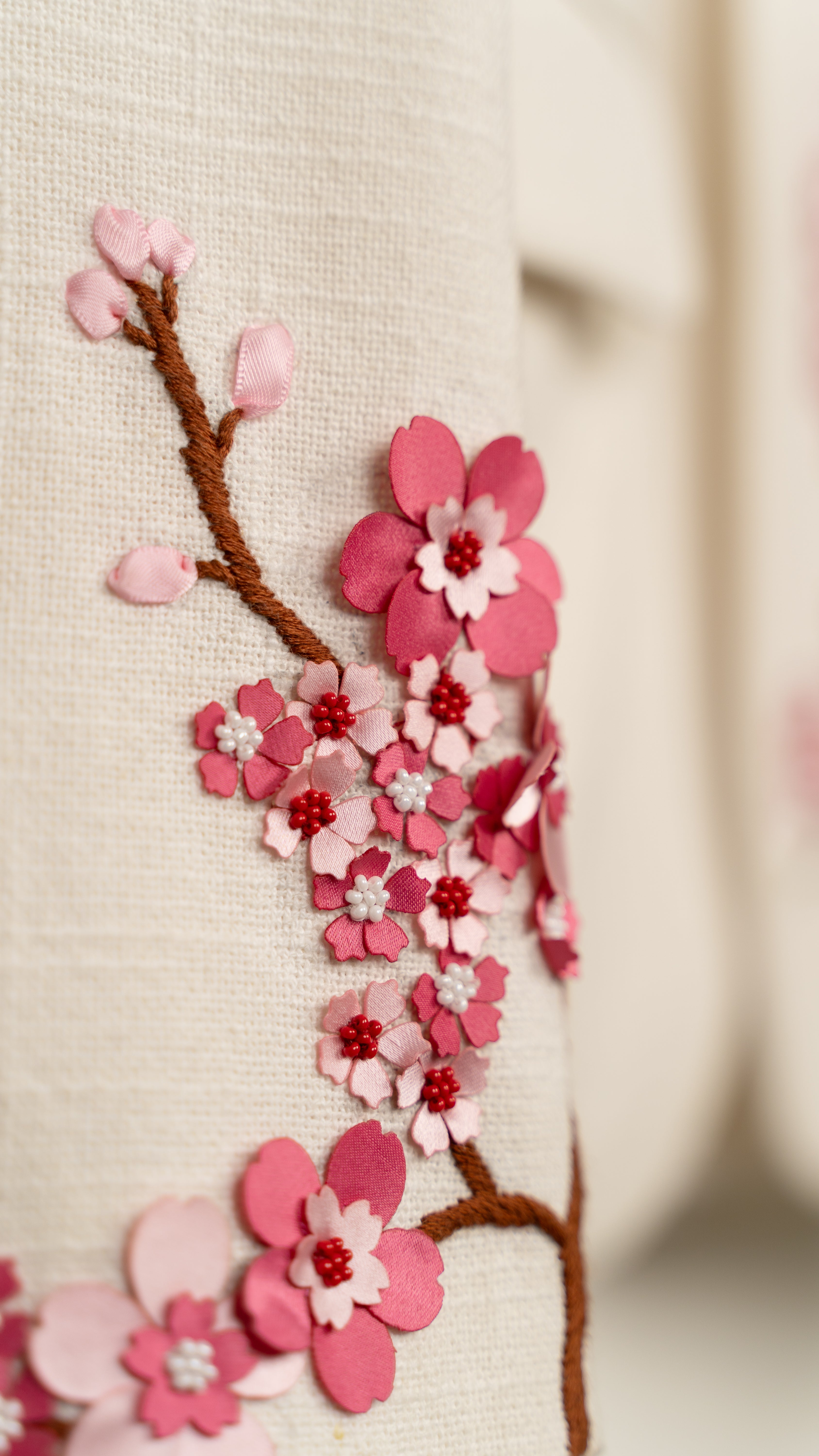 “Eternal Spring” Hand Embroidered Blazer