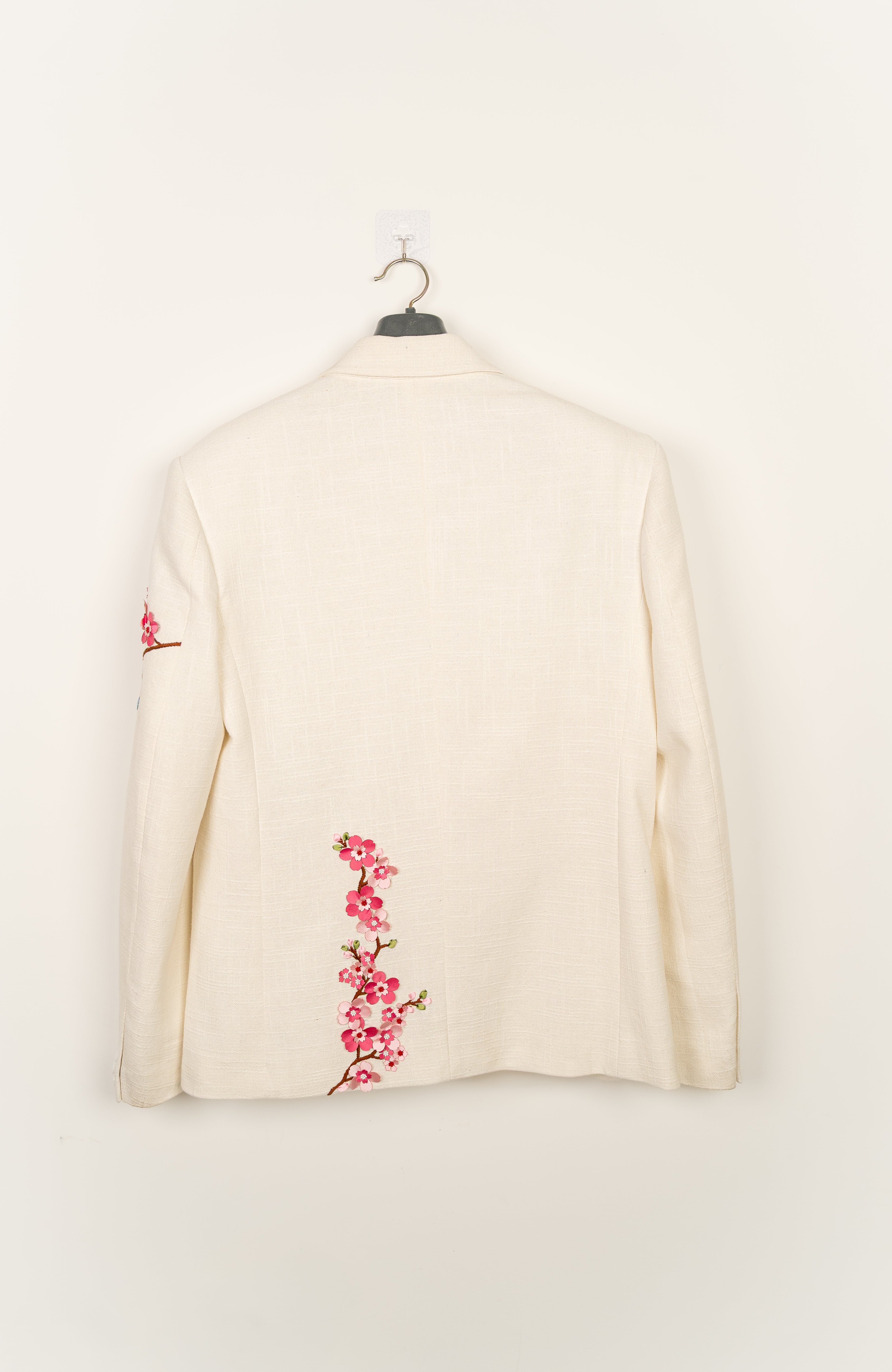 “Eternal Spring” Hand Embroidered Blazer