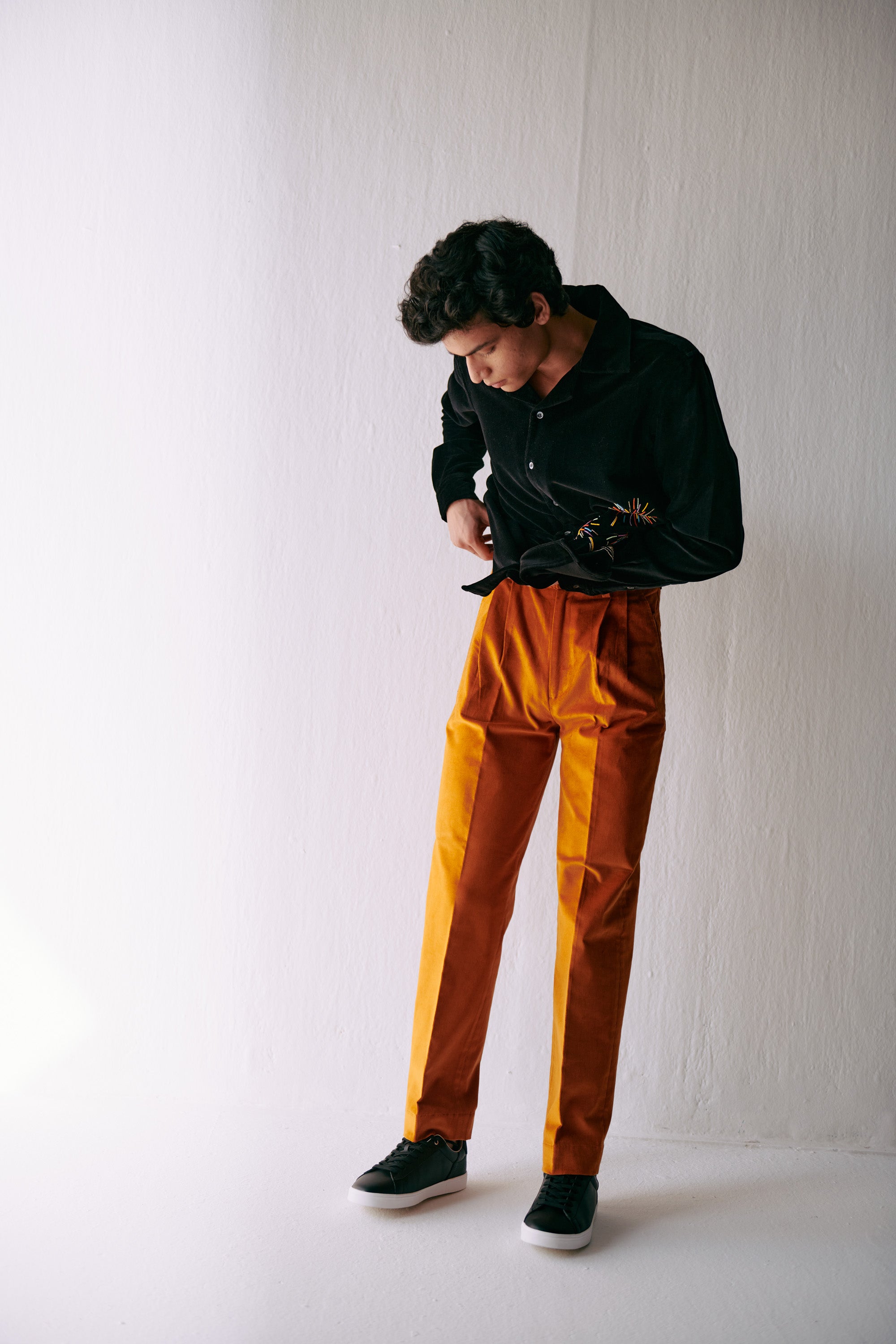 Vintage corduroy pants- Orange