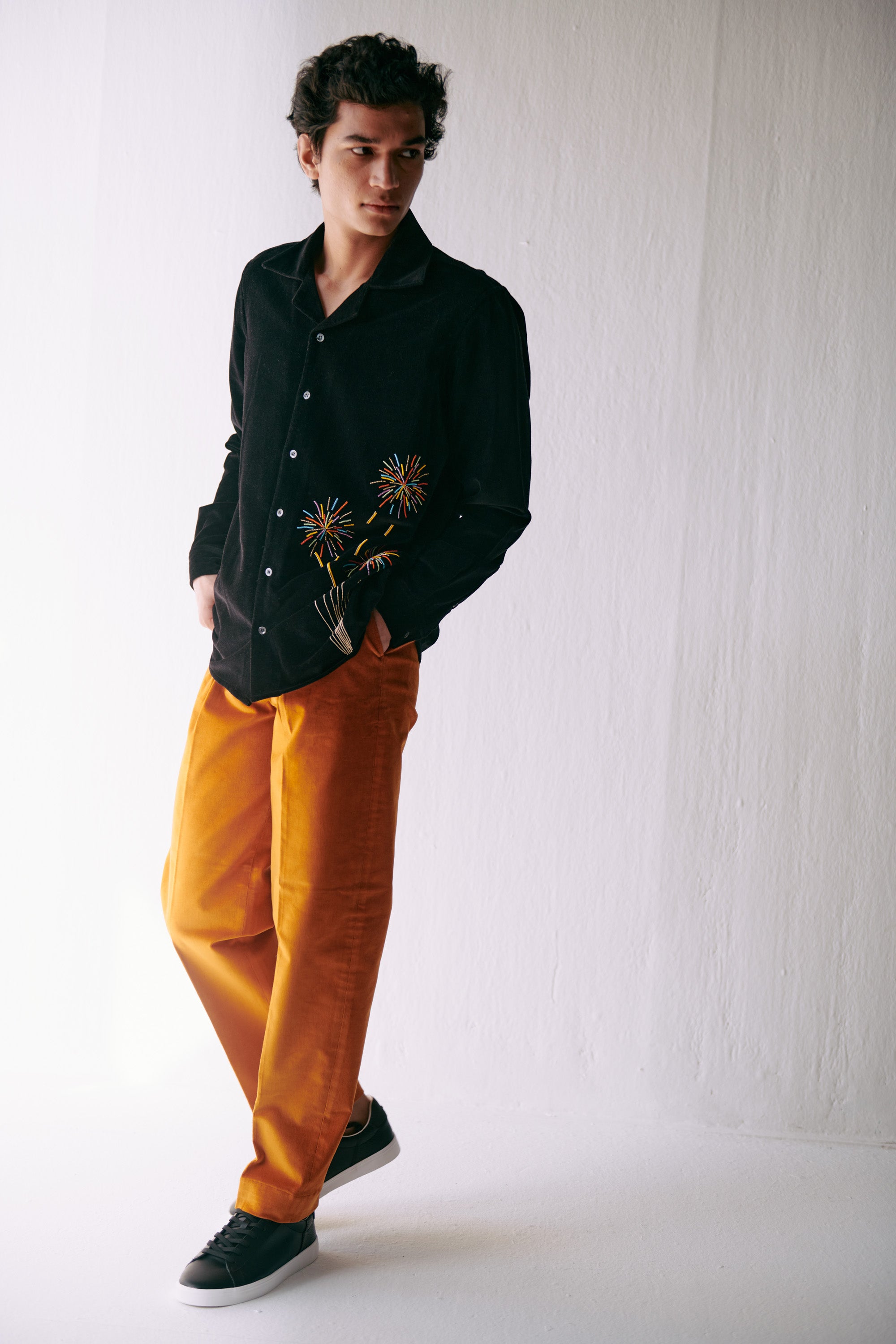 Vintage corduroy pants- Orange