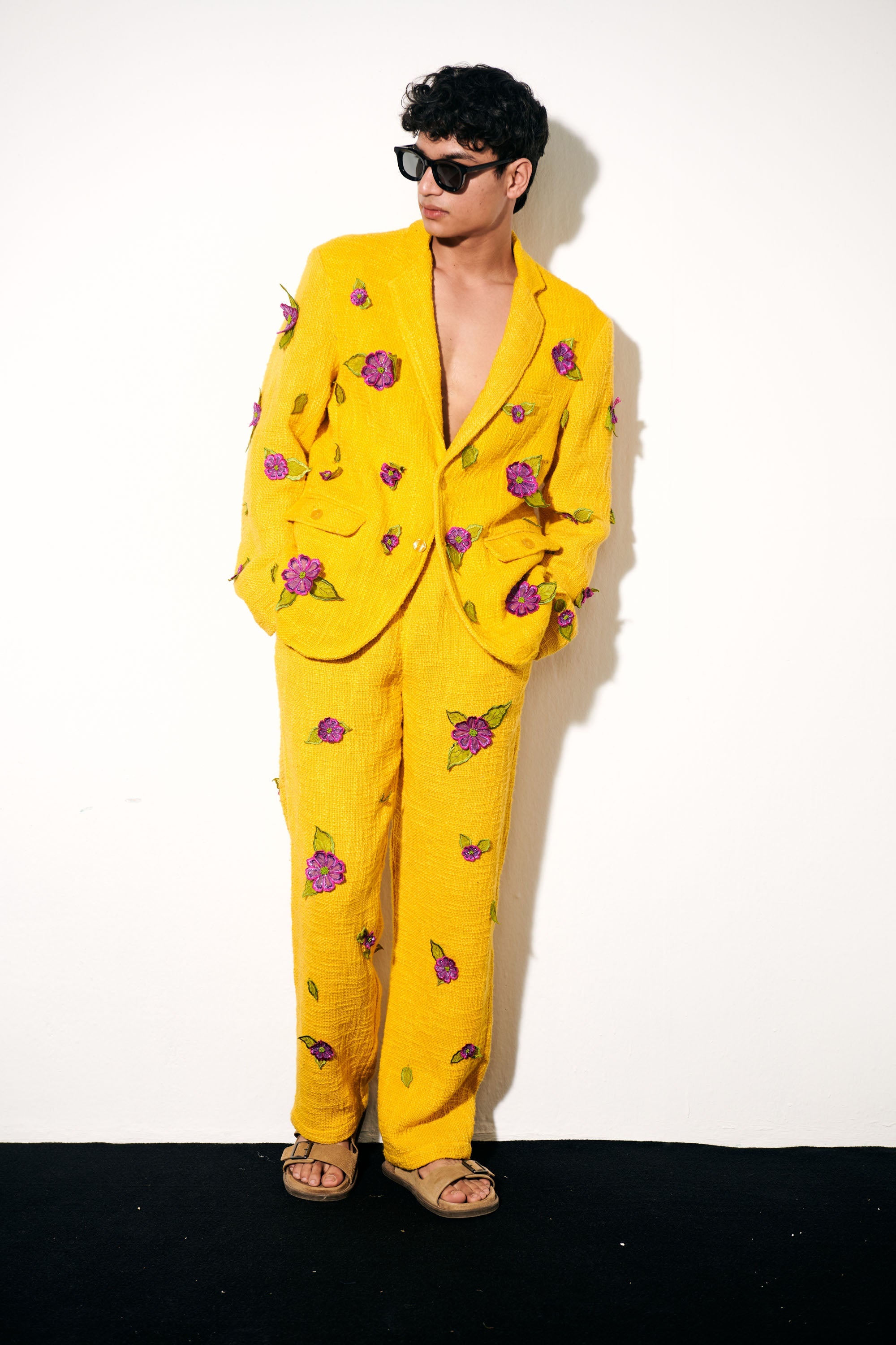 "Le Portofino" Hand Embroidered Casual Wedding Blazer