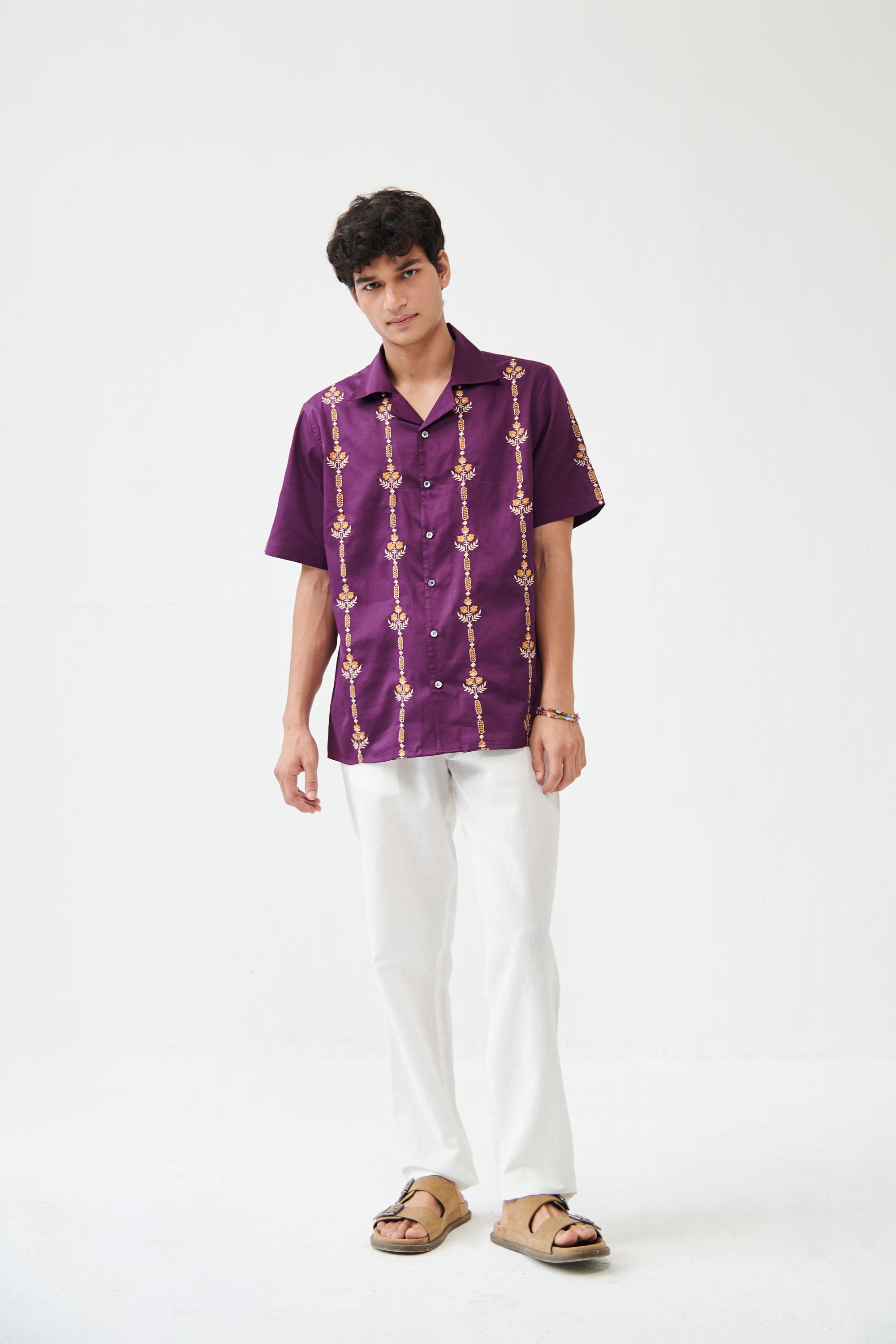 floral & stripe dress shirts Floral Striped Dress Shirt by SUITABLEE