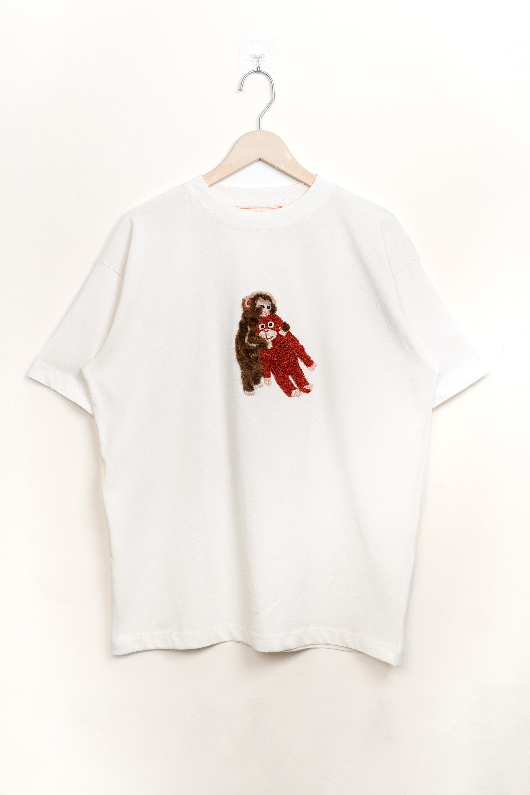 "Punch" hand embroidered T-Shirt