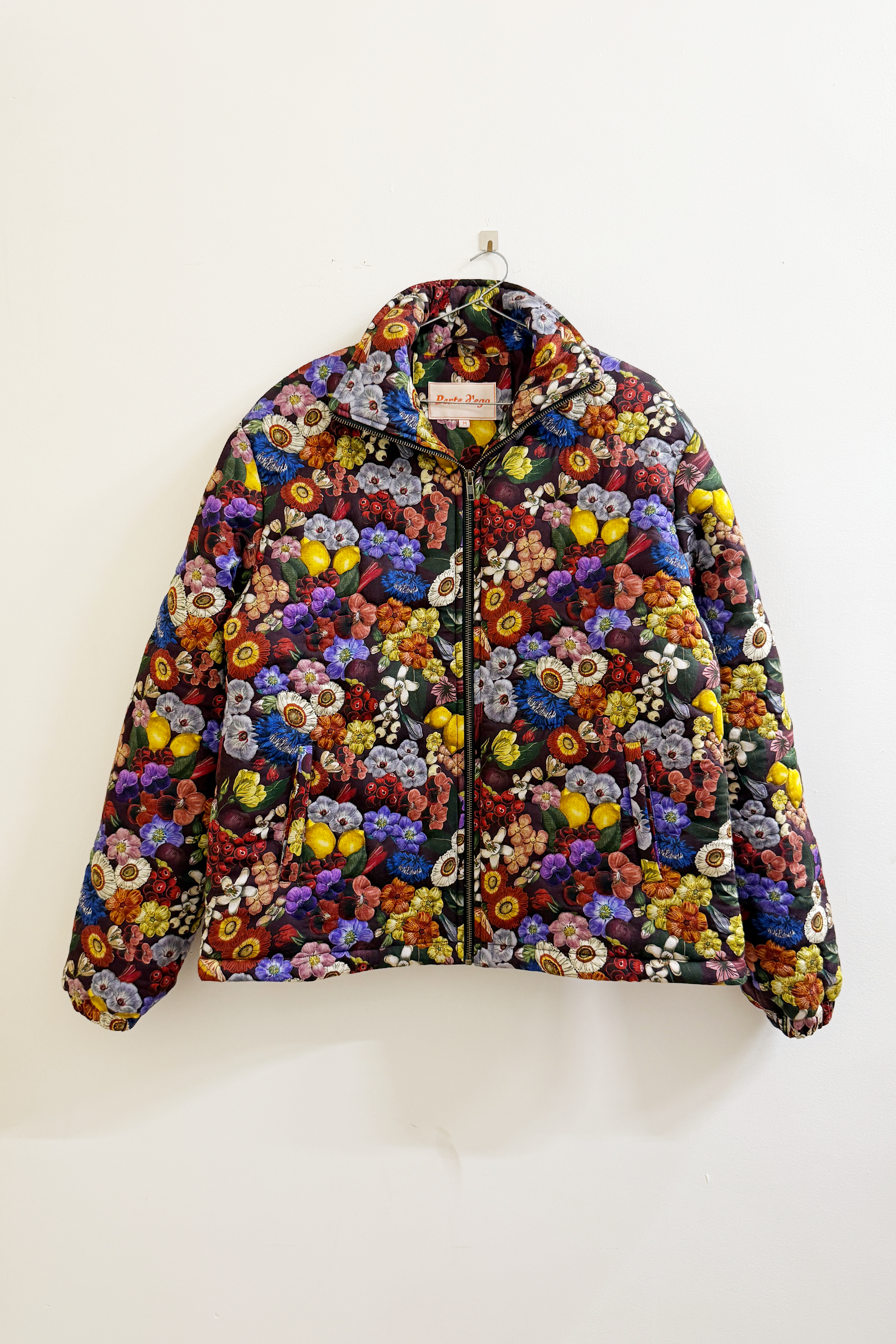 "Spring bloom" quilted jacket