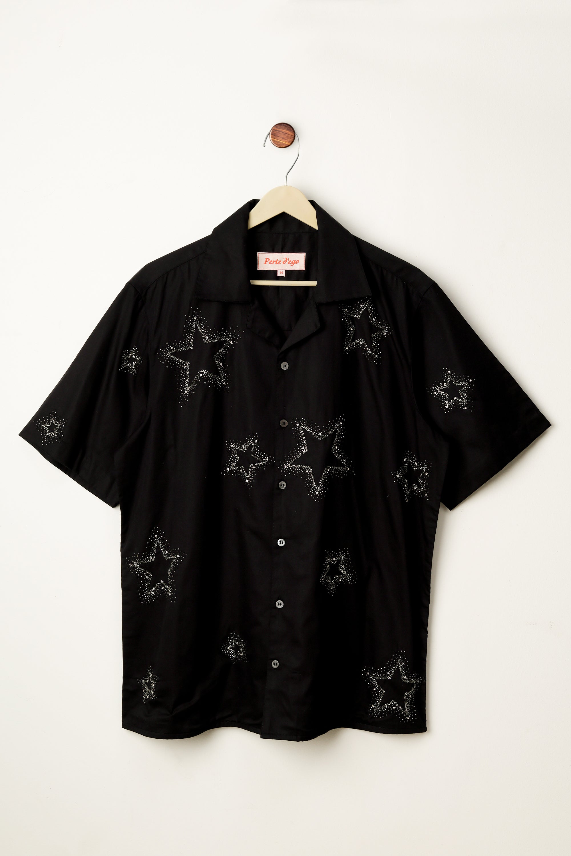 “Showstopper” hand embroidered shirt