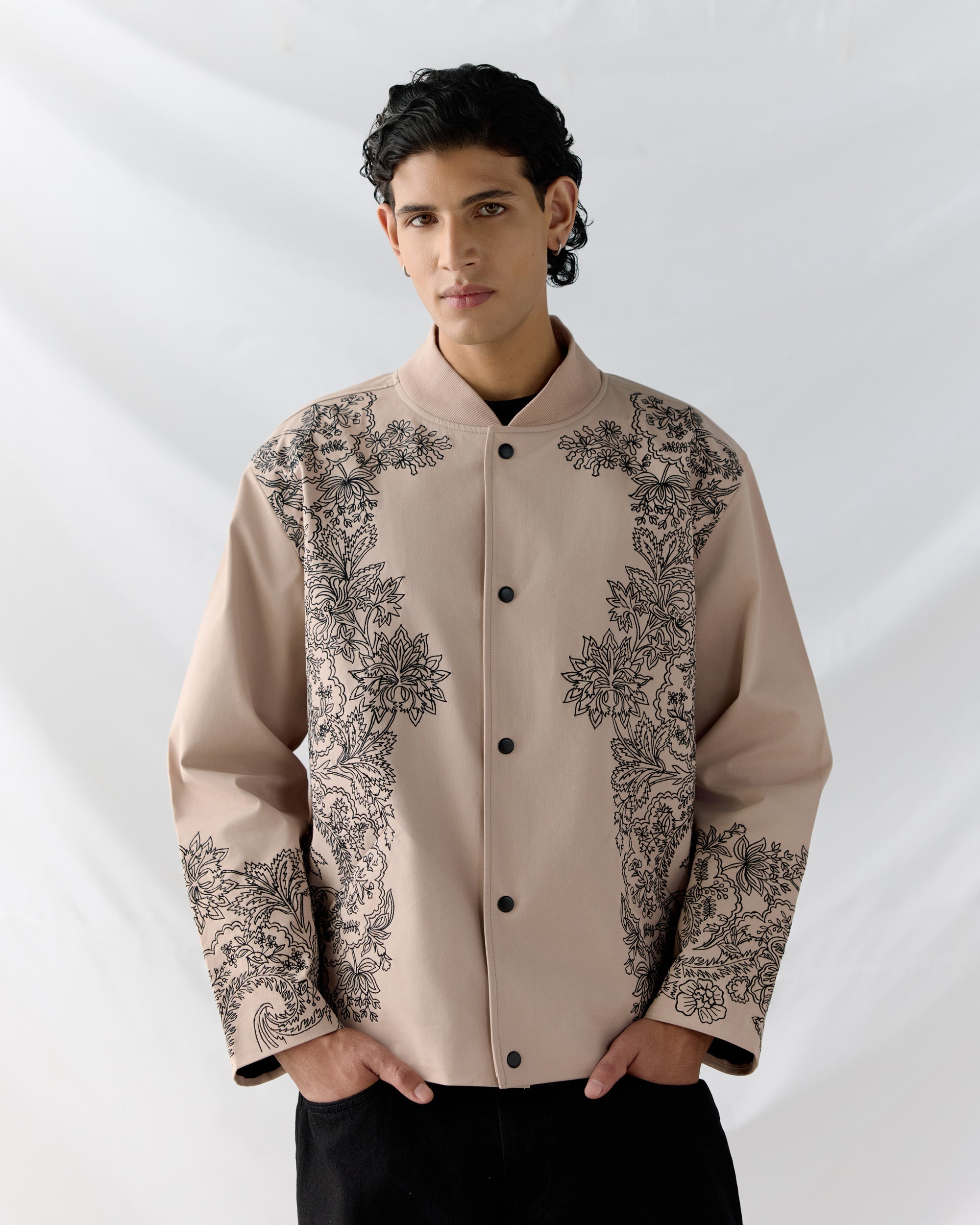 Elysian Bloom Embroidered Jacket