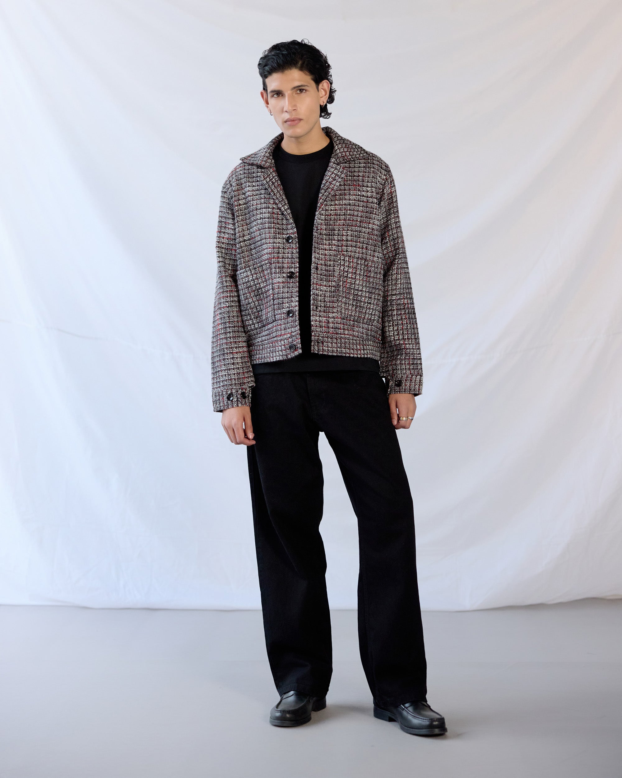 Midnight Jazz Tweed Jacket