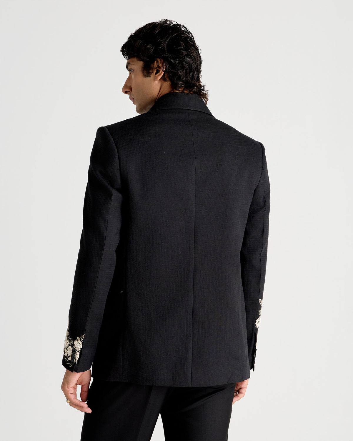 Songbird Hand-Embroidered Blazer