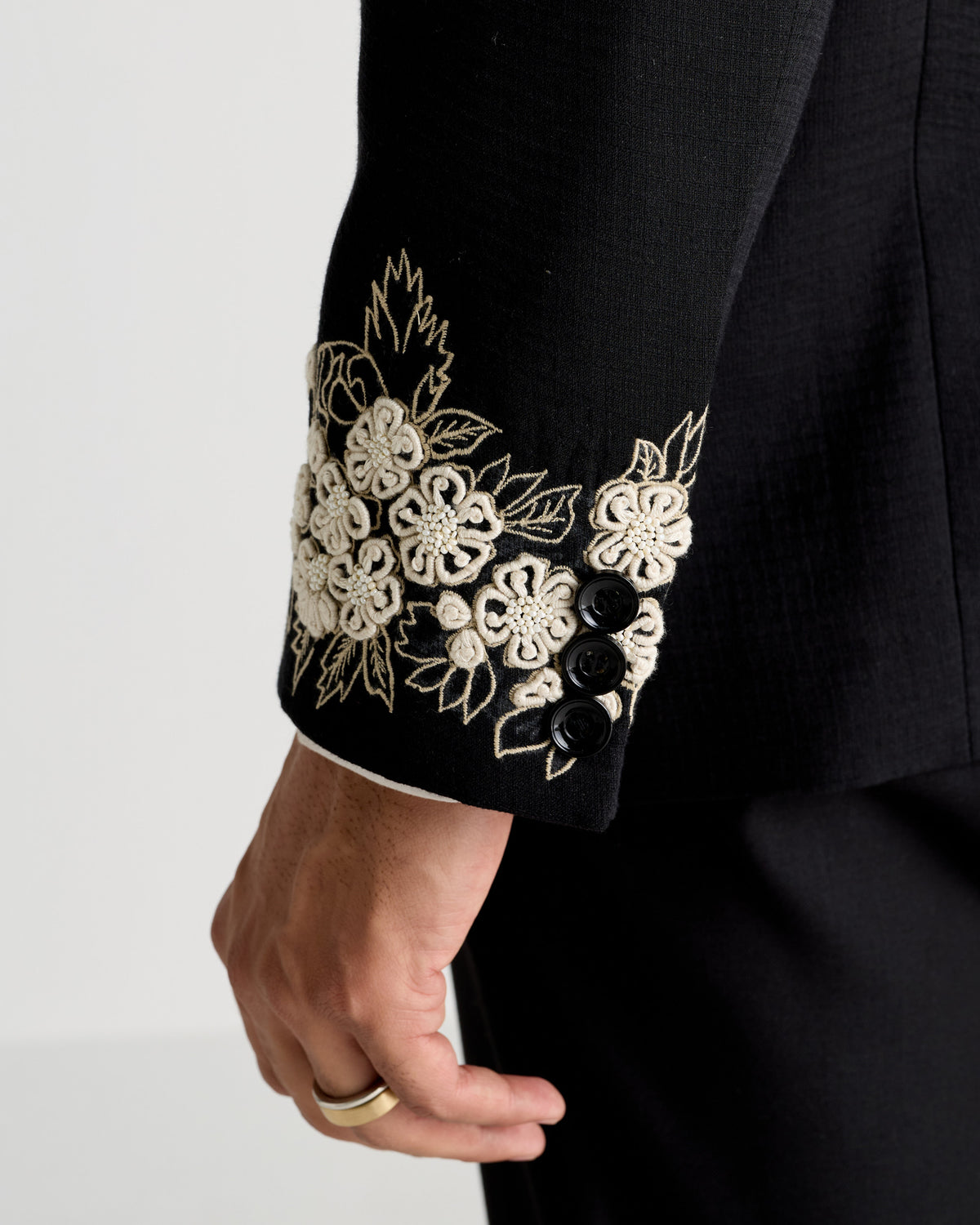 Songbird Hand-Embroidered Blazer